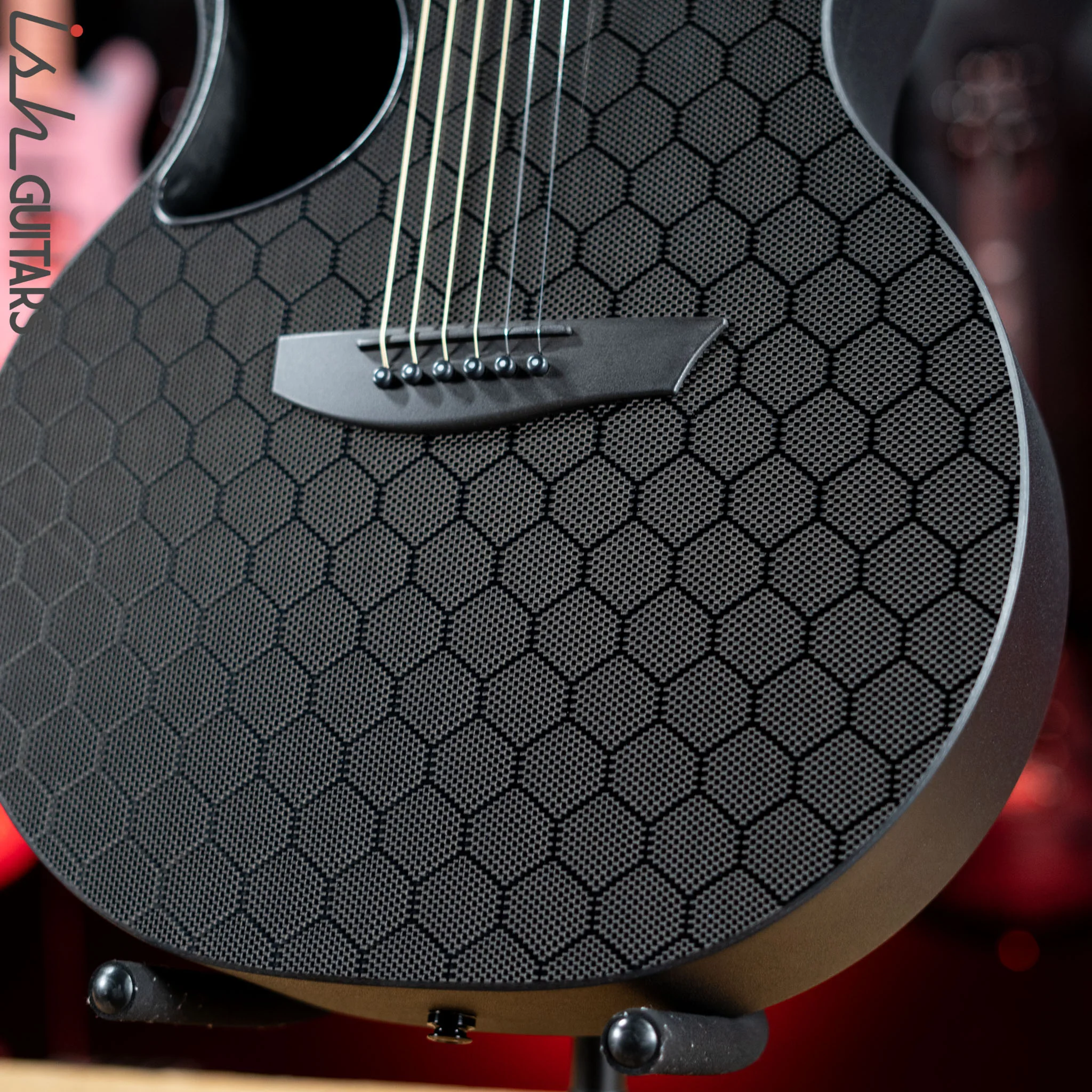 McPherson Carbon Series Sable Honeycomb 510 EVO Carbon Fiber Gold Hardware - Image 4