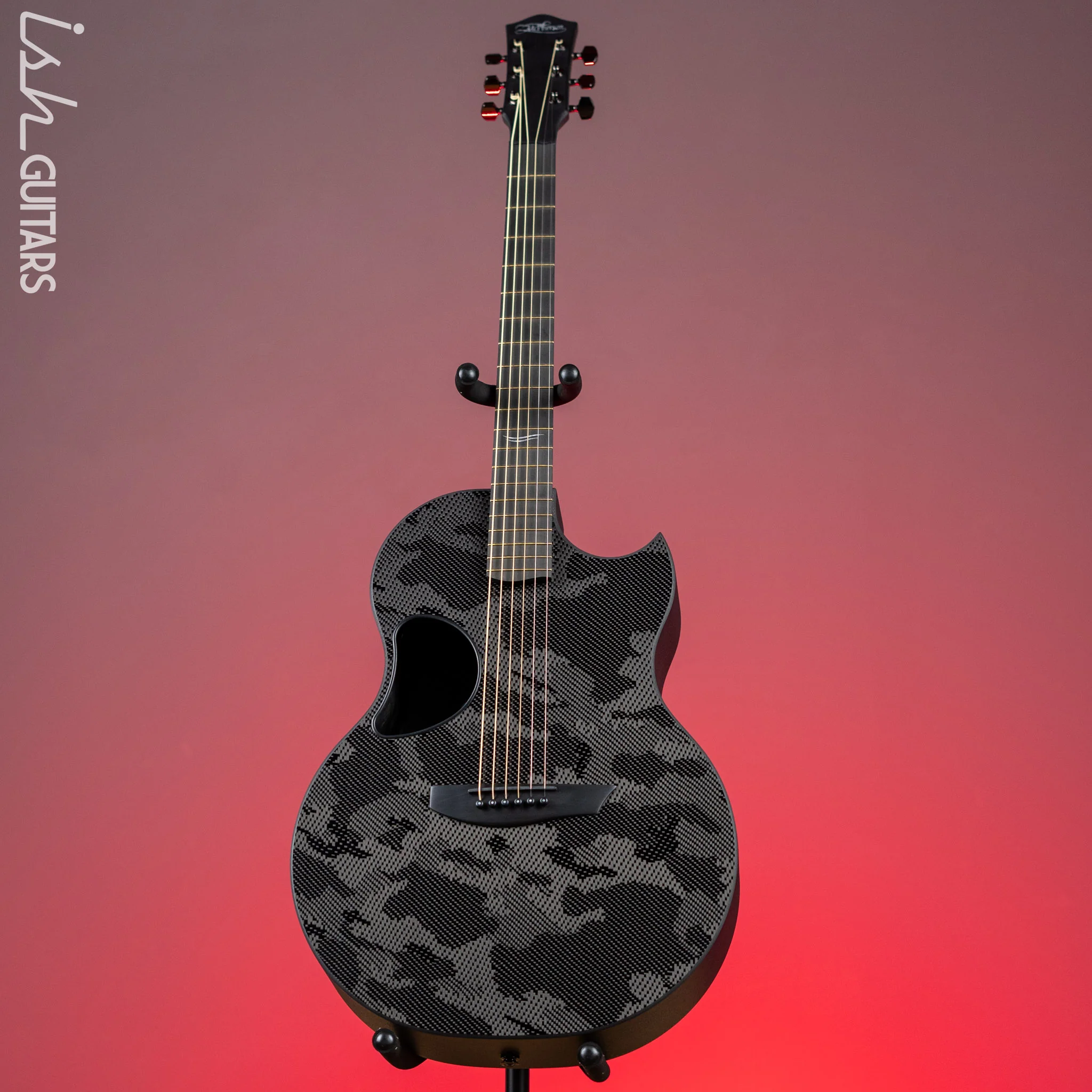McPherson Sable Carbon Fiber Acoustic Electric Guitar Camo Gloss - Image 2