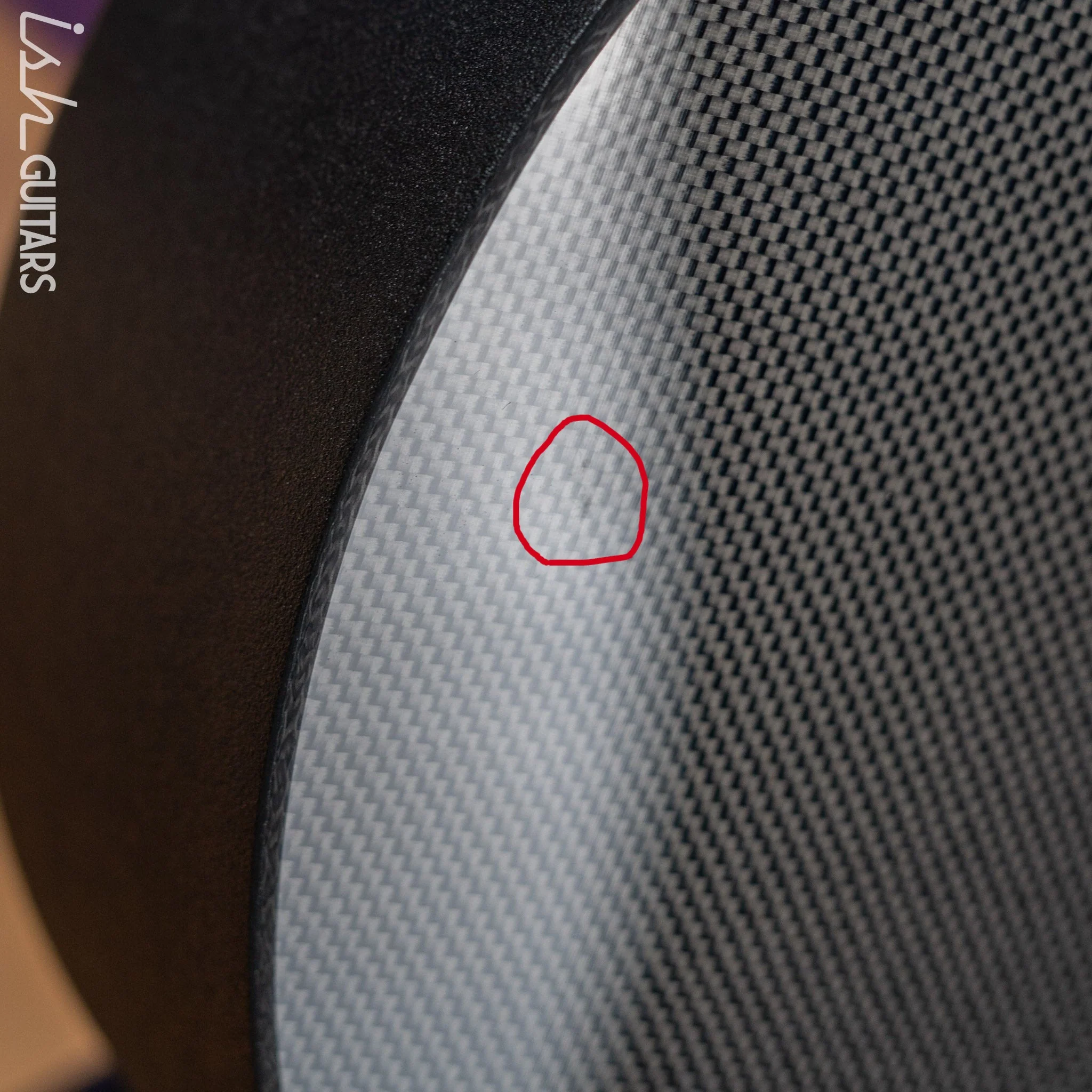 2022 McPherson Sable Carbon Fiber Standard Top w/ Gold Hardware - Image 6