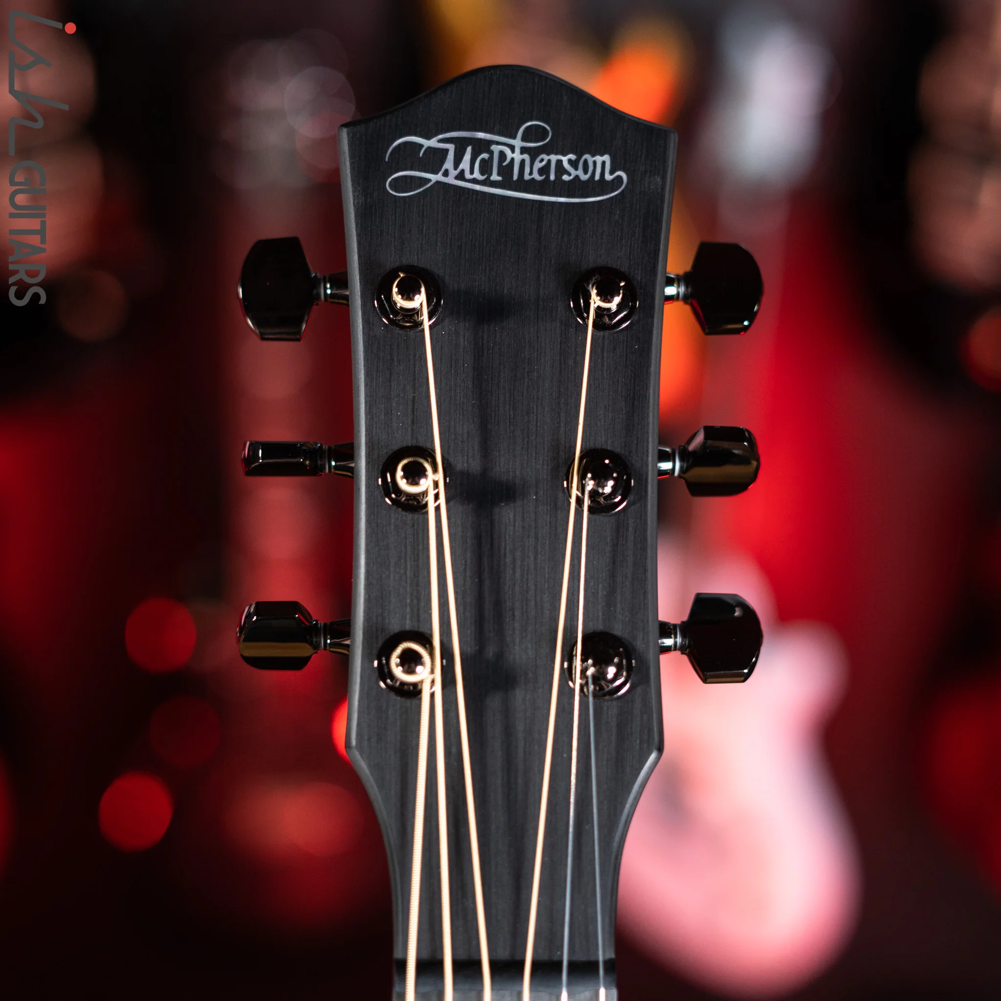 McPherson Sable Carbon Series Acoustic Electric Guitar Honeycomb Black Hardware - Image 6