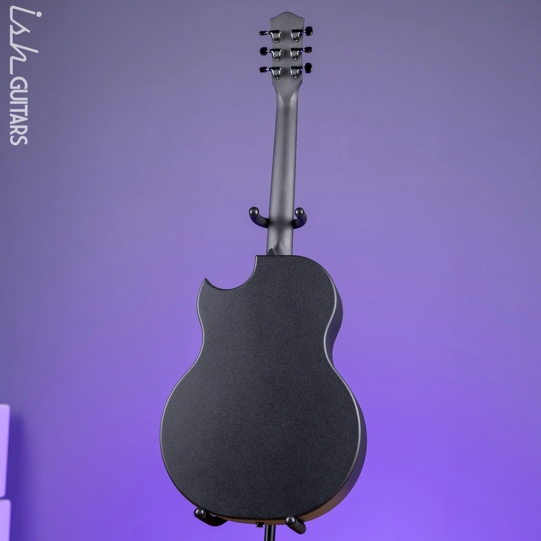 McPherson Sable Honeycomb Carbon Acoustic-Electric Guitar Black Hardware - Image 6