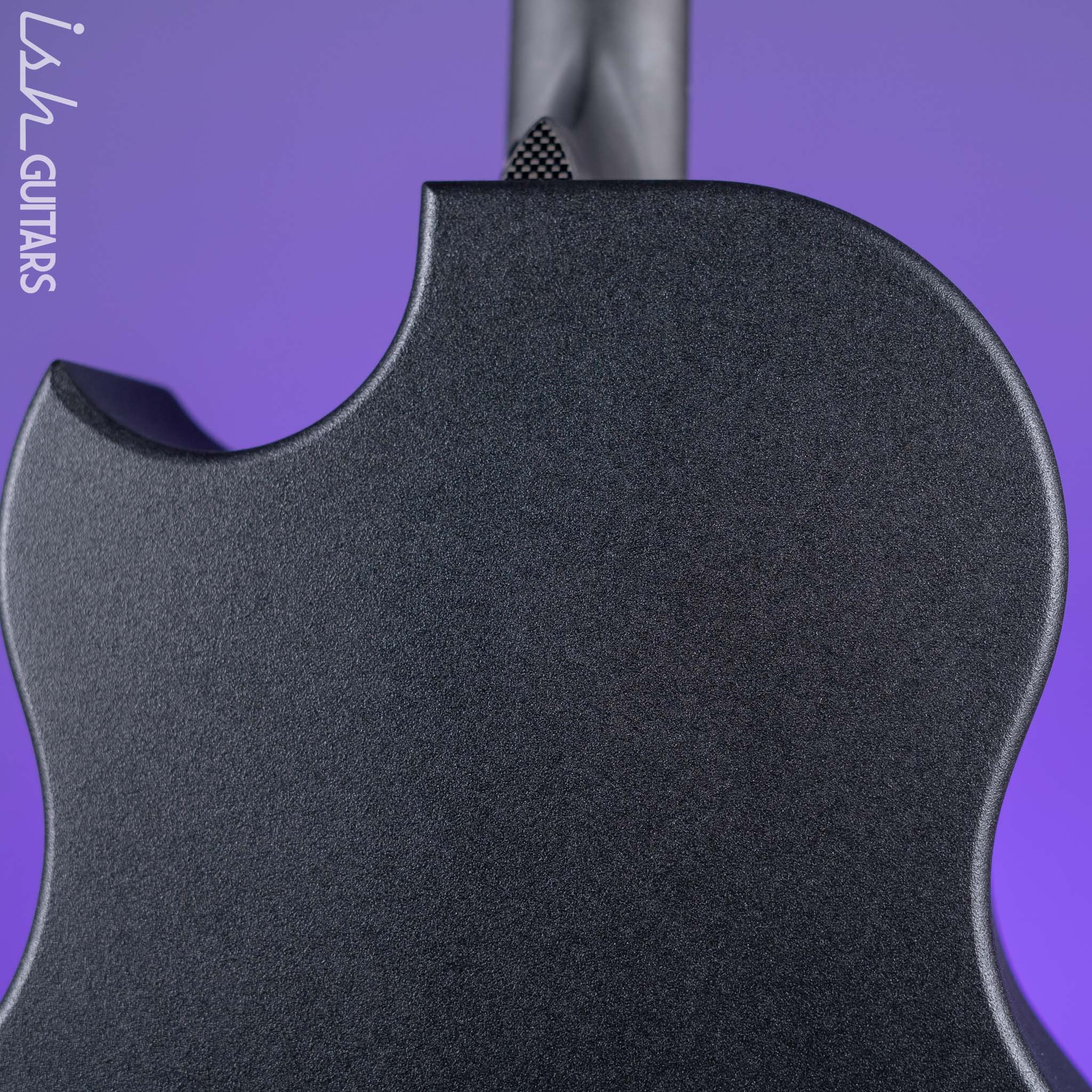 McPherson Sable Honeycomb Carbon Acoustic-Electric Guitar Black Hardware - Image 8