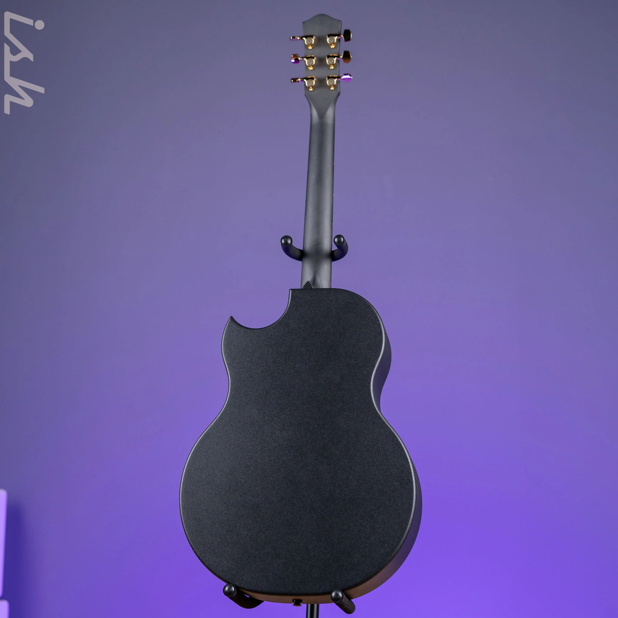 McPherson Sable Honeycomb Carbon Acoustic-Electric Guitar Gold Hardware - Image 6