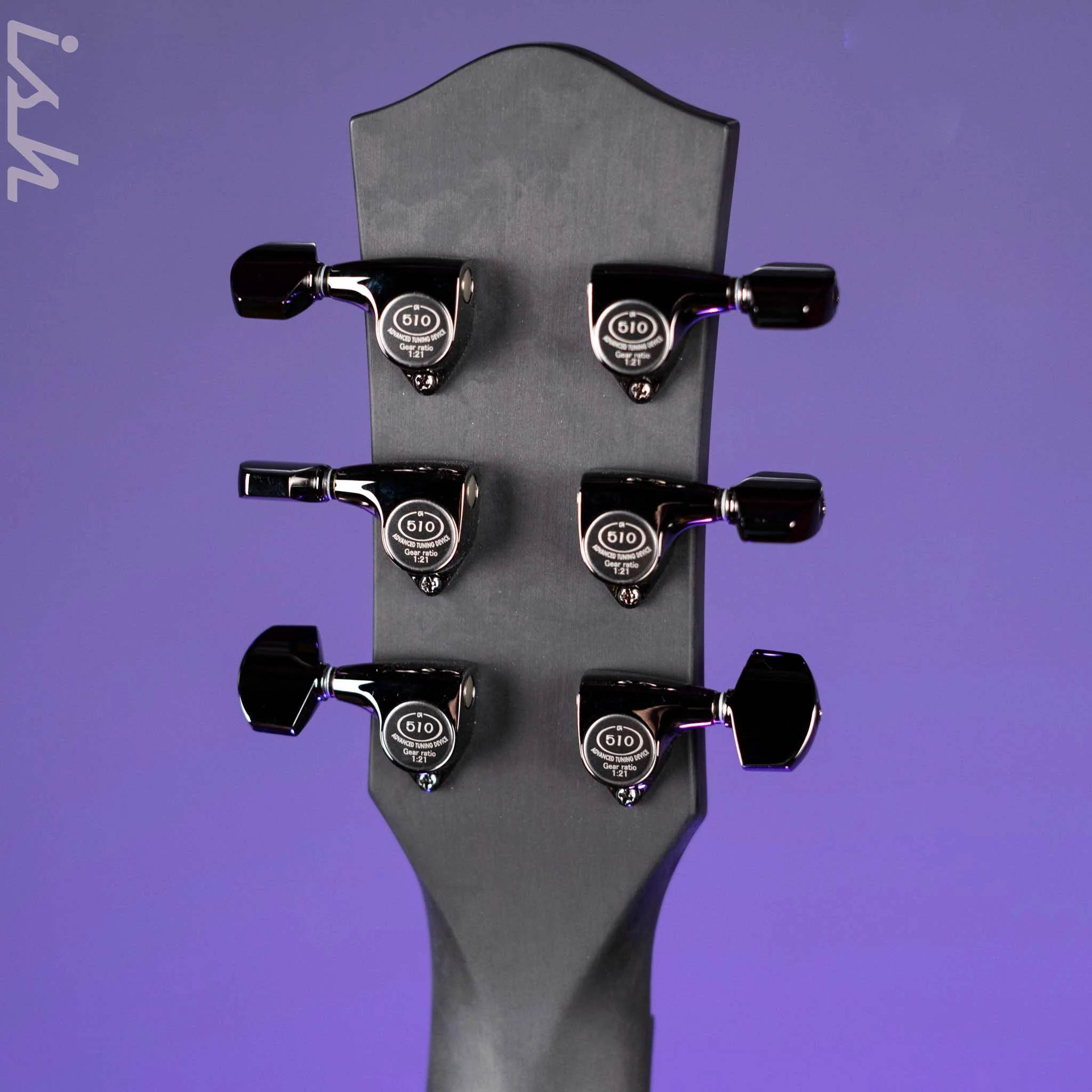 McPherson Sable Standard Carbon Acoustic-Electric Guitar Black Hardware - Image 10