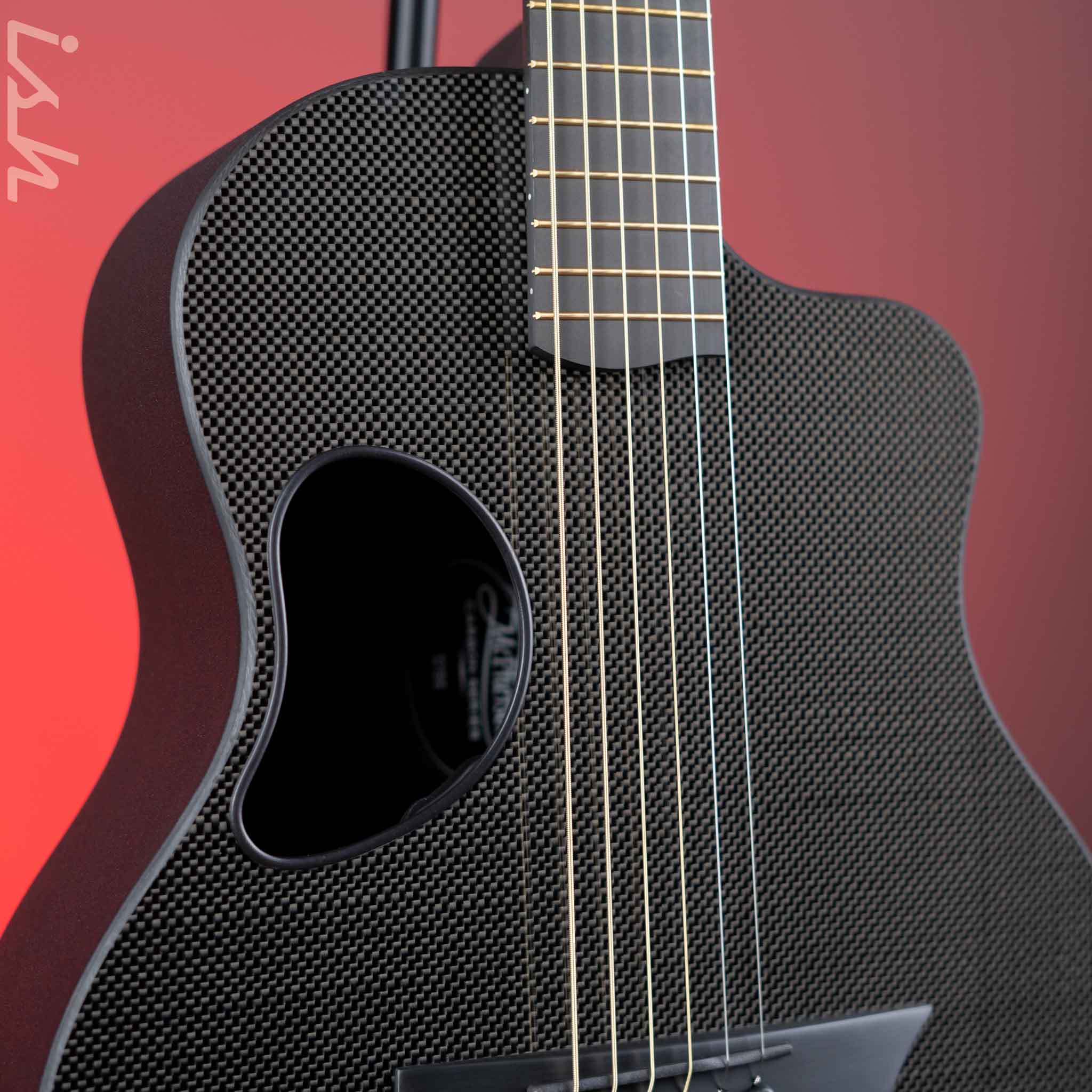 McPherson Touring Carbon Fiber Acoustic-Electric Guitar Standard Top Gold Hardware - Image 3