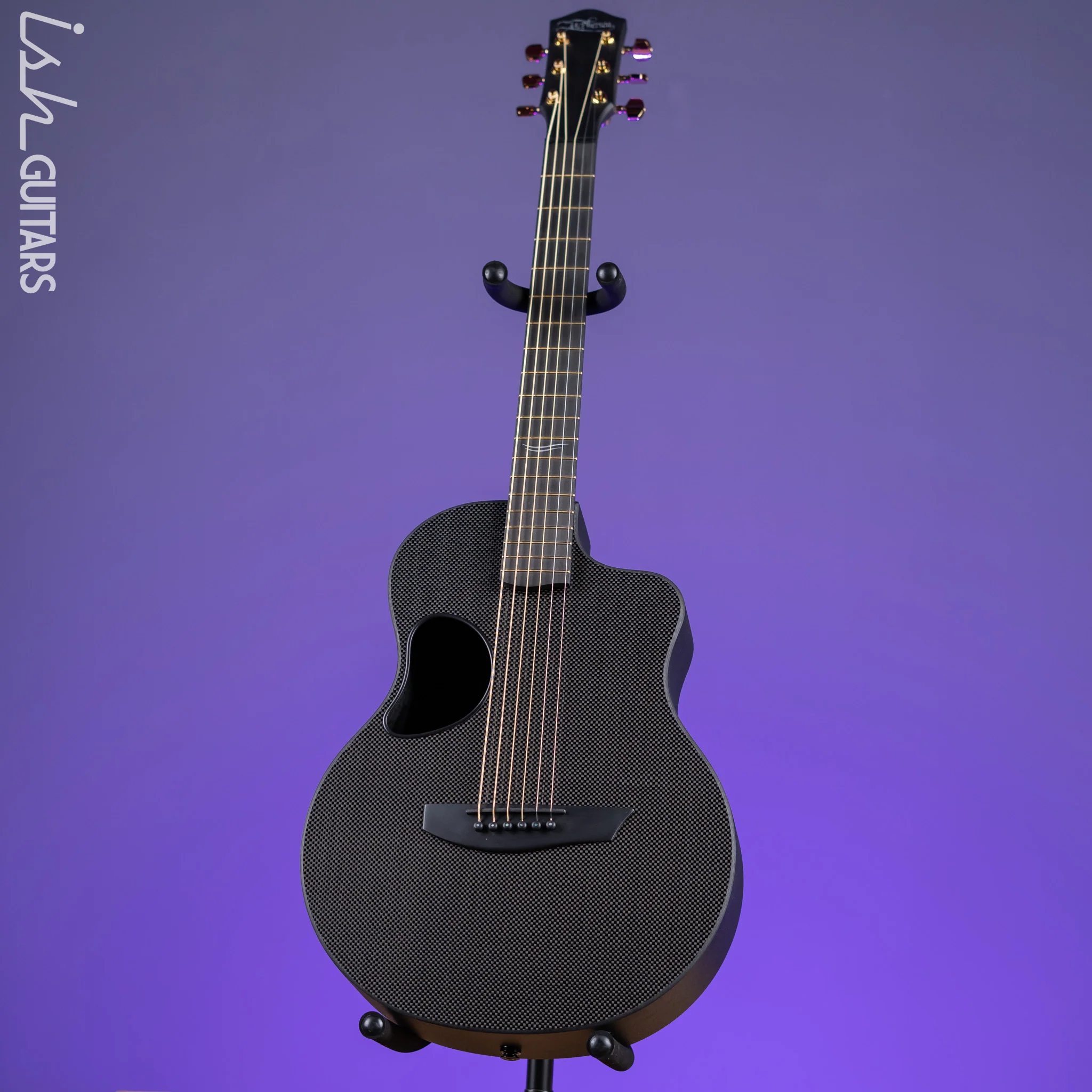 McPherson Touring Carbon Fiber Acoustic-Electric Guitar Standard Top Gold Hardware - Image 2