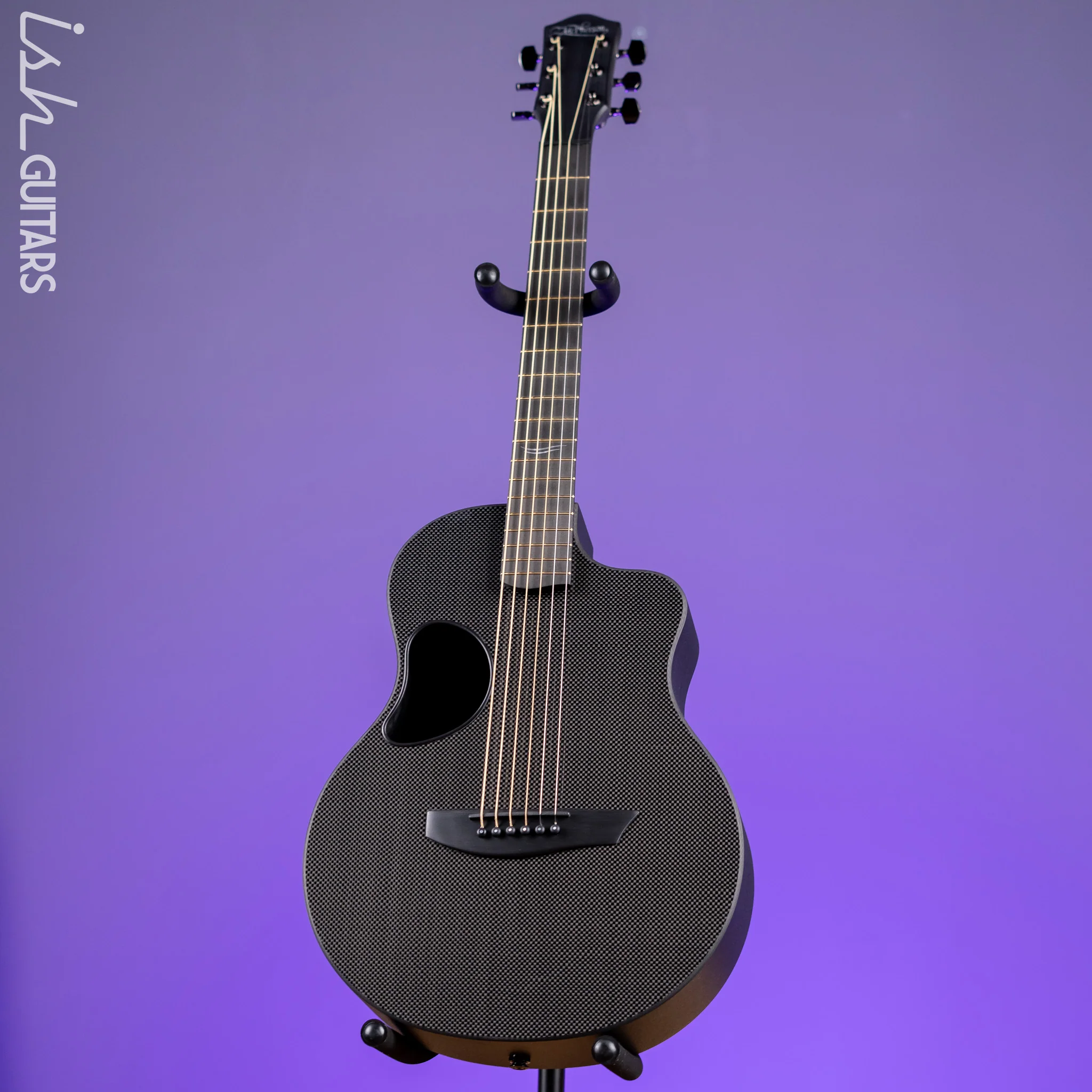 McPherson Touring Carbon Fiber Acoustic-Electric Guitar Standard Top Black Hardware - Image 2
