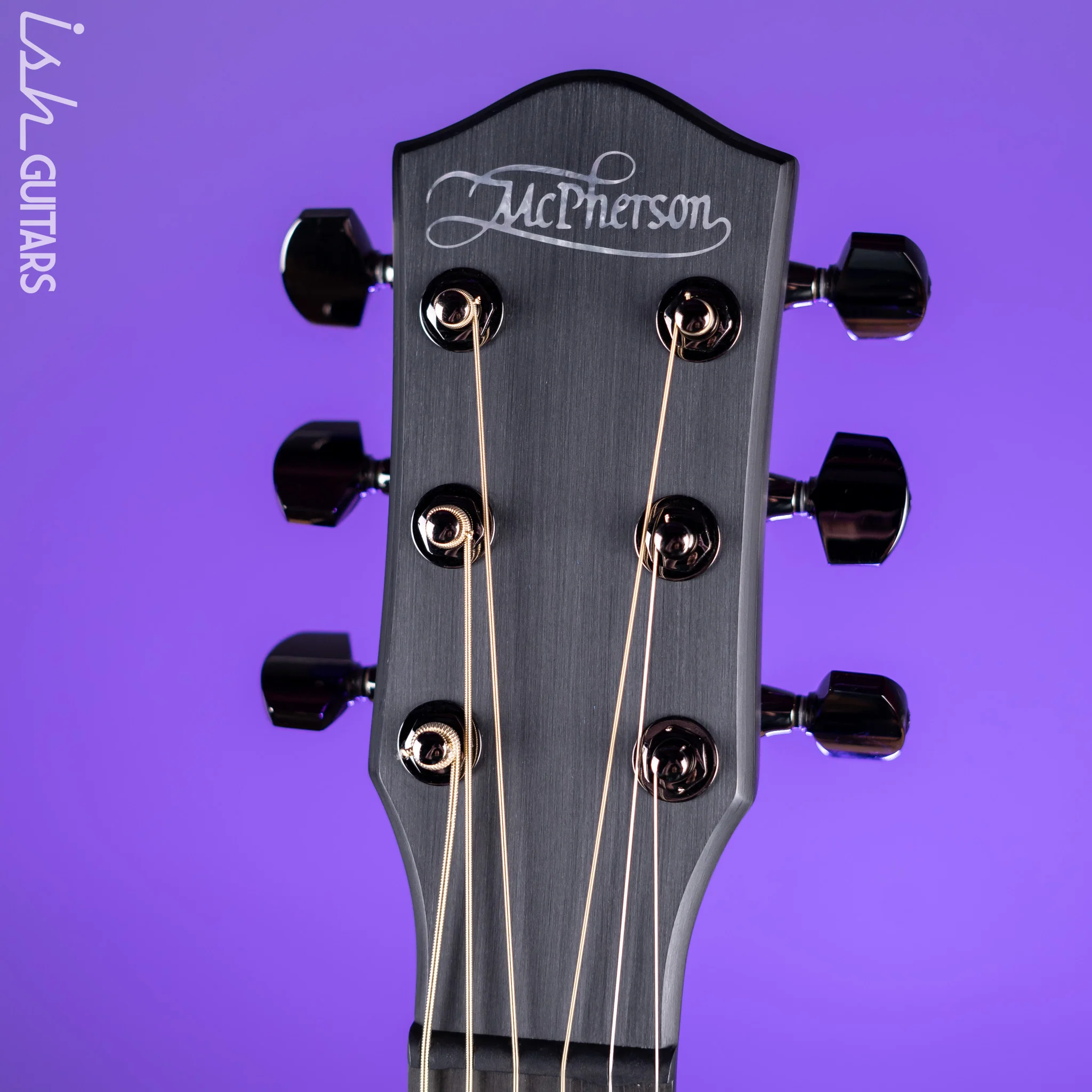 McPherson Touring Carbon Fiber Acoustic-Electric Guitar Standard Top Black Hardware - Image 5