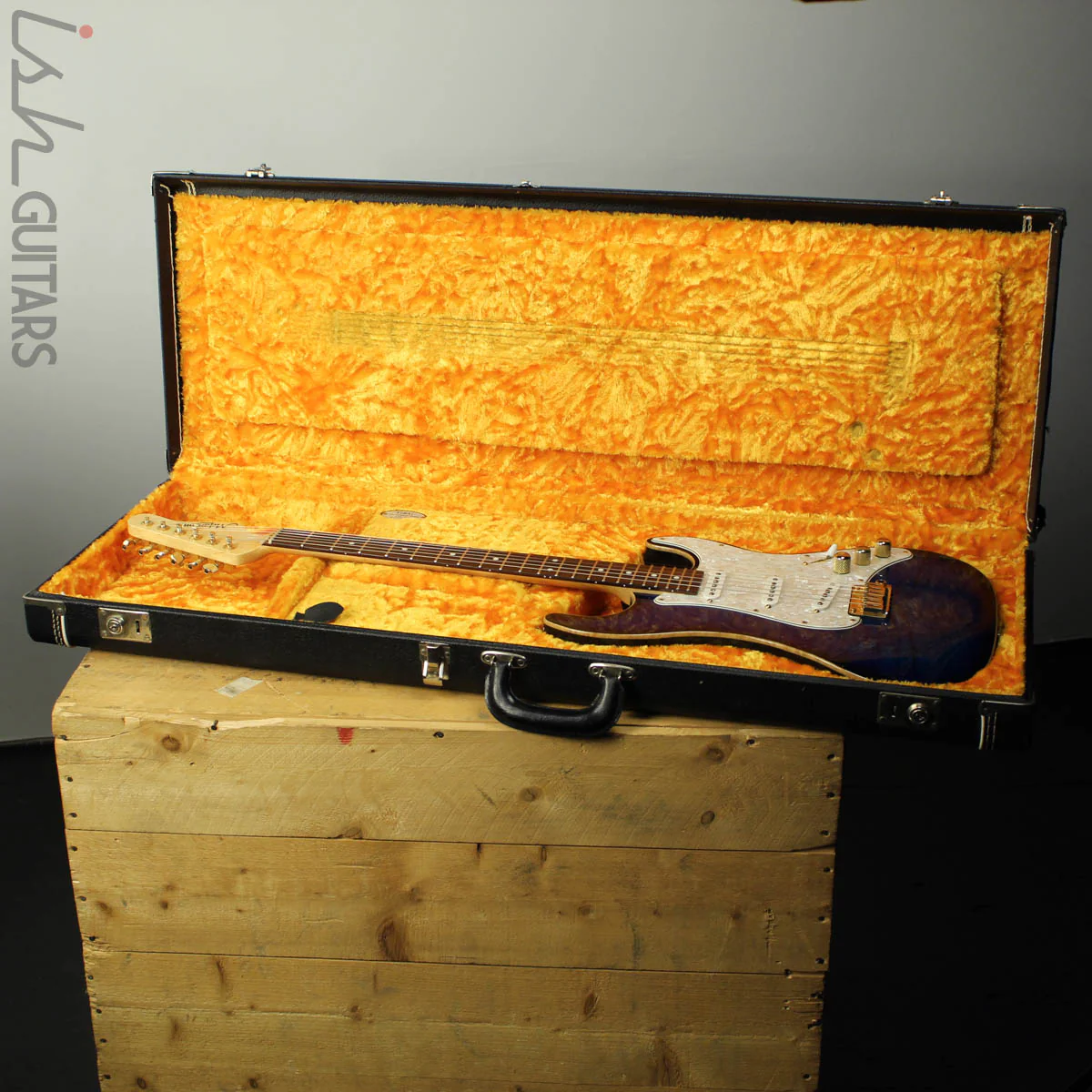 Melancon Classic Artist Strat Flame Maple Top Blueburst - Image 18