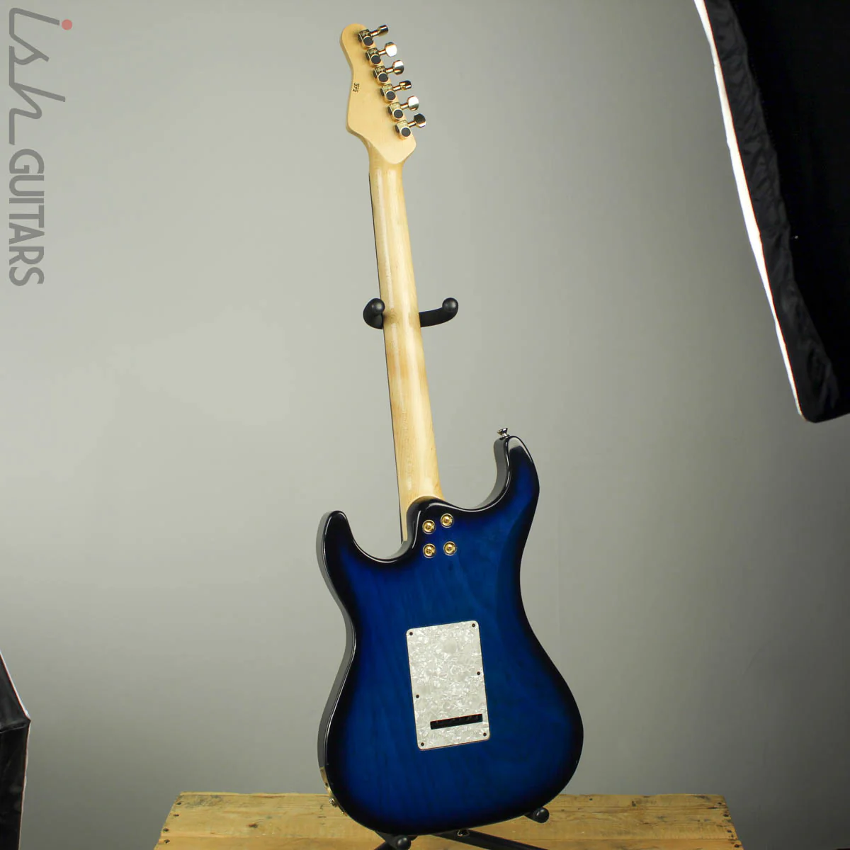 Melancon Classic Artist Strat Flame Maple Top Blueburst - Image 7
