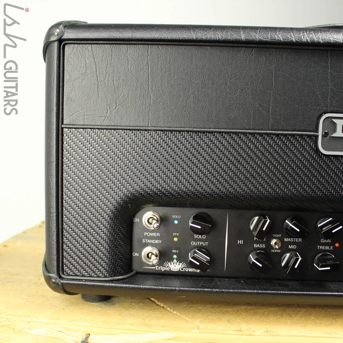 Mesa Boogie TC-50 Triple Crown Amplifier Head w/ Footswitch and Cover - Image 3
