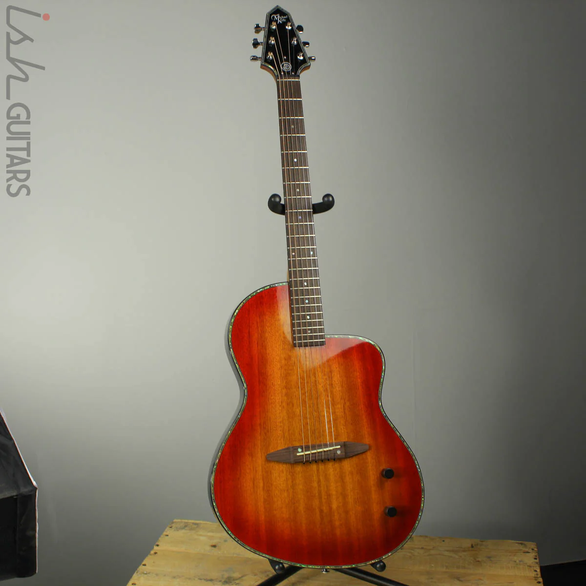 Michael Kelly S6 Rick Turner Sunburst Acoustic Electric Guitar - Image 2