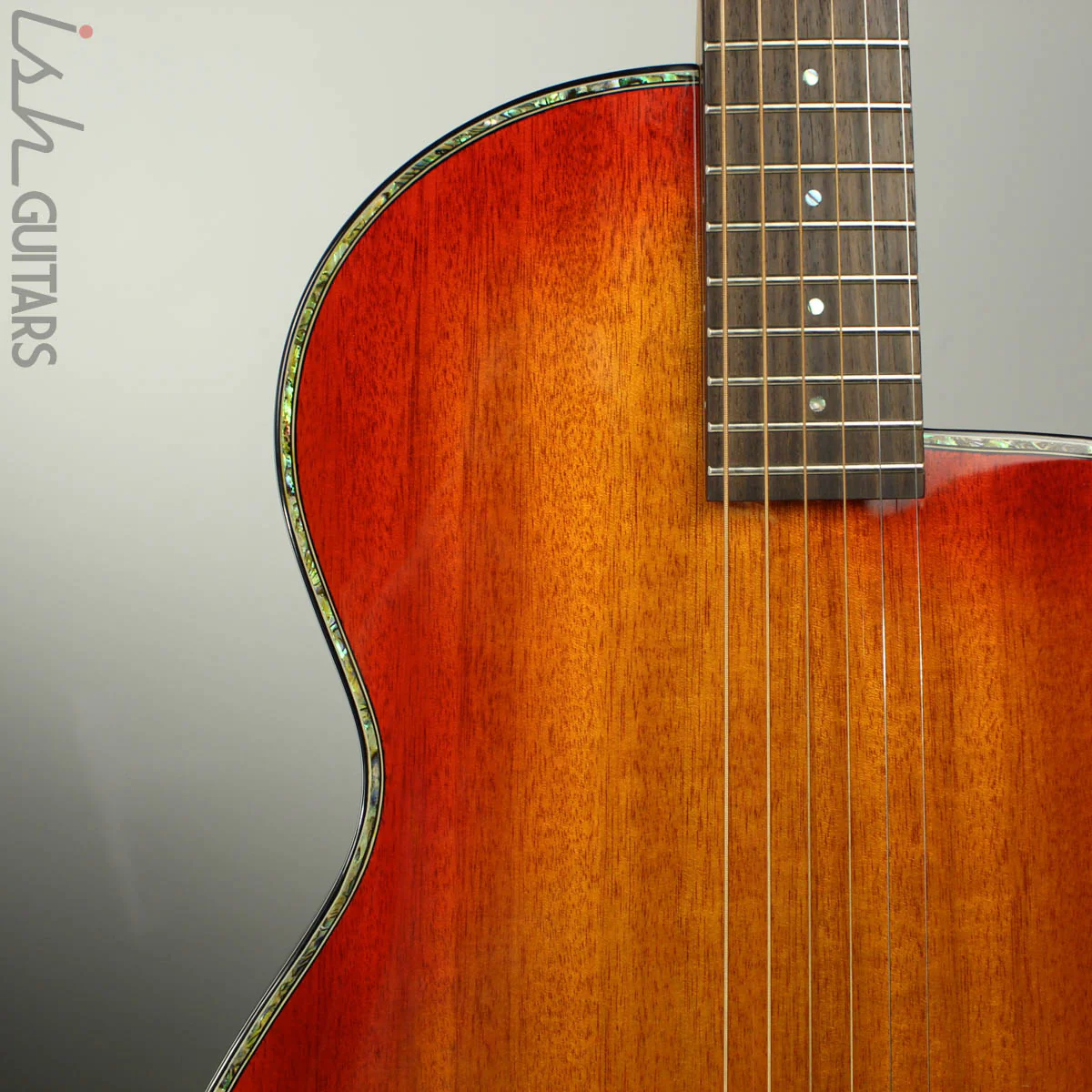 Michael Kelly S6 Rick Turner Sunburst Acoustic Electric Guitar - Image 3