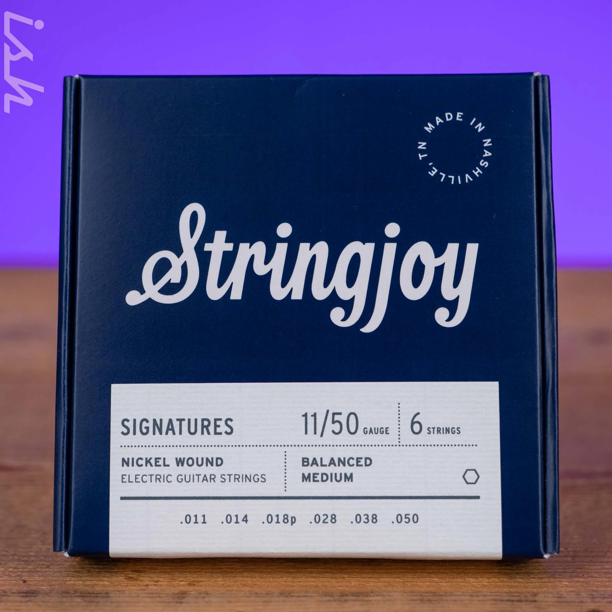 Stringjoy Signatures Balanced Medium Gauge (11-50) Nickel Wound Electric Guitar Strings