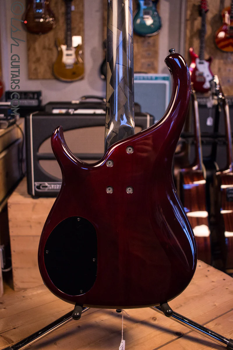 Modulus Quantum 4 String Quilted Maple Top Amazing Condition - Image 7