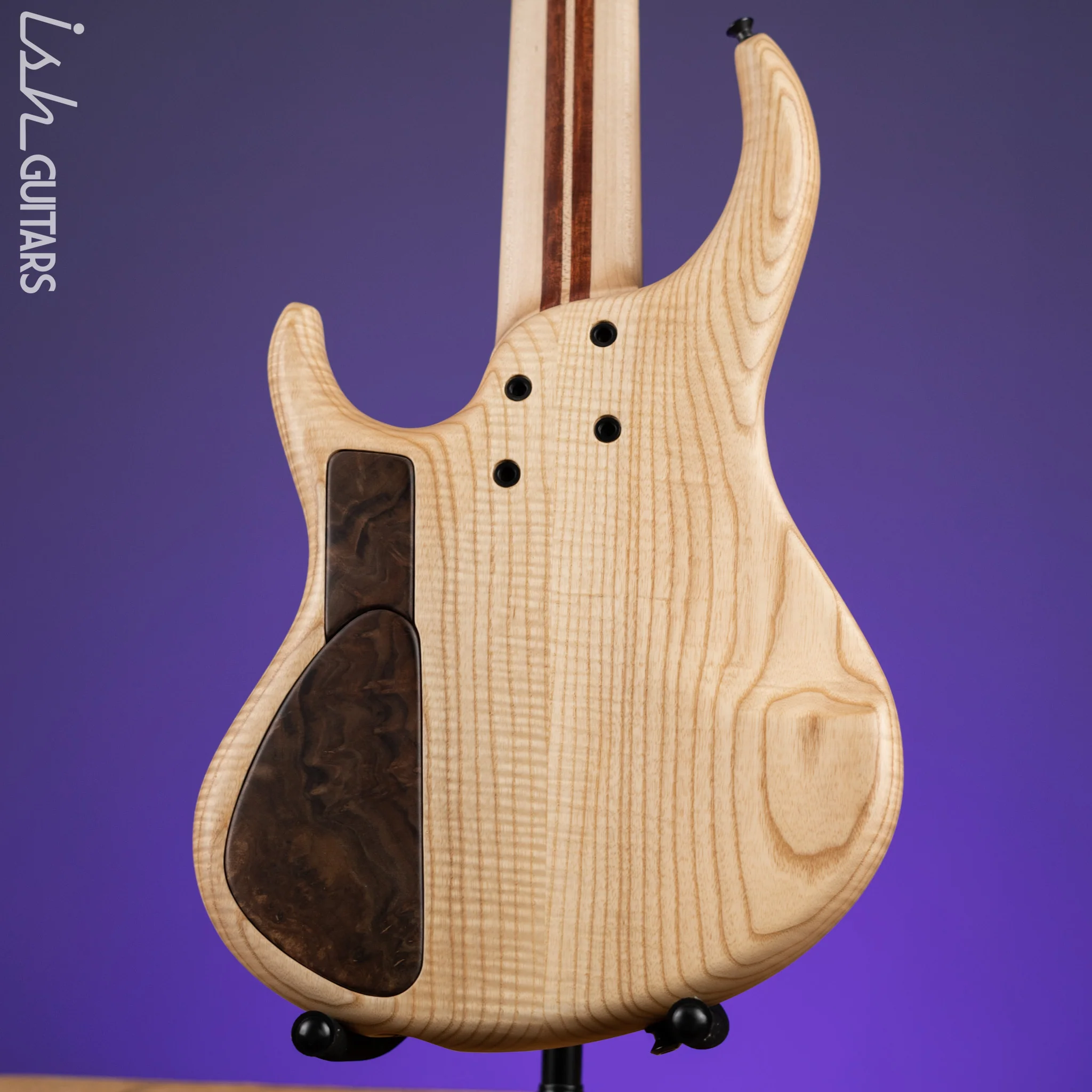 MTD 535-24 5-String Bass Wild Walnut Flamed Ash - Image 7