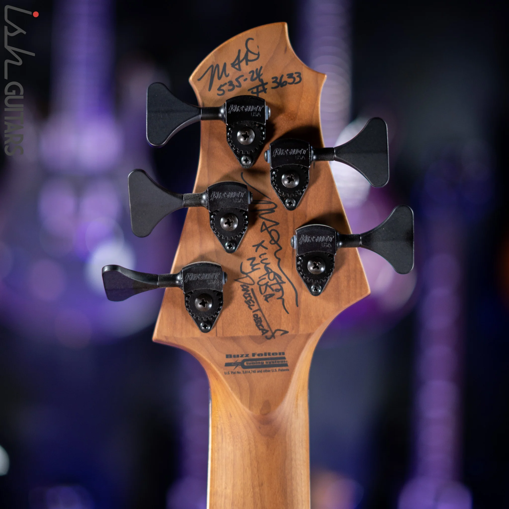 MTD 535-24 Bass Maple Burl Top Amber Burst Satin - Image 11