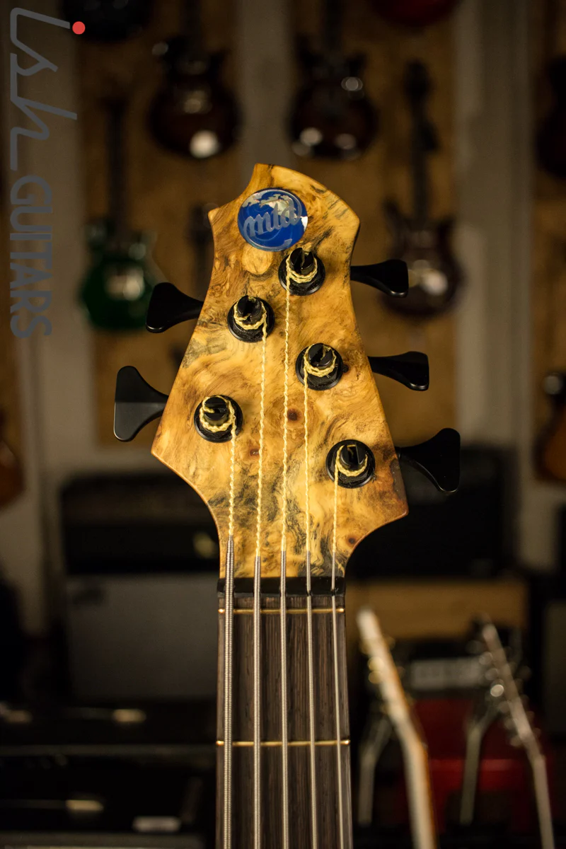 MTD 535-24 Buckeye Burl Bass Guitar - Image 5