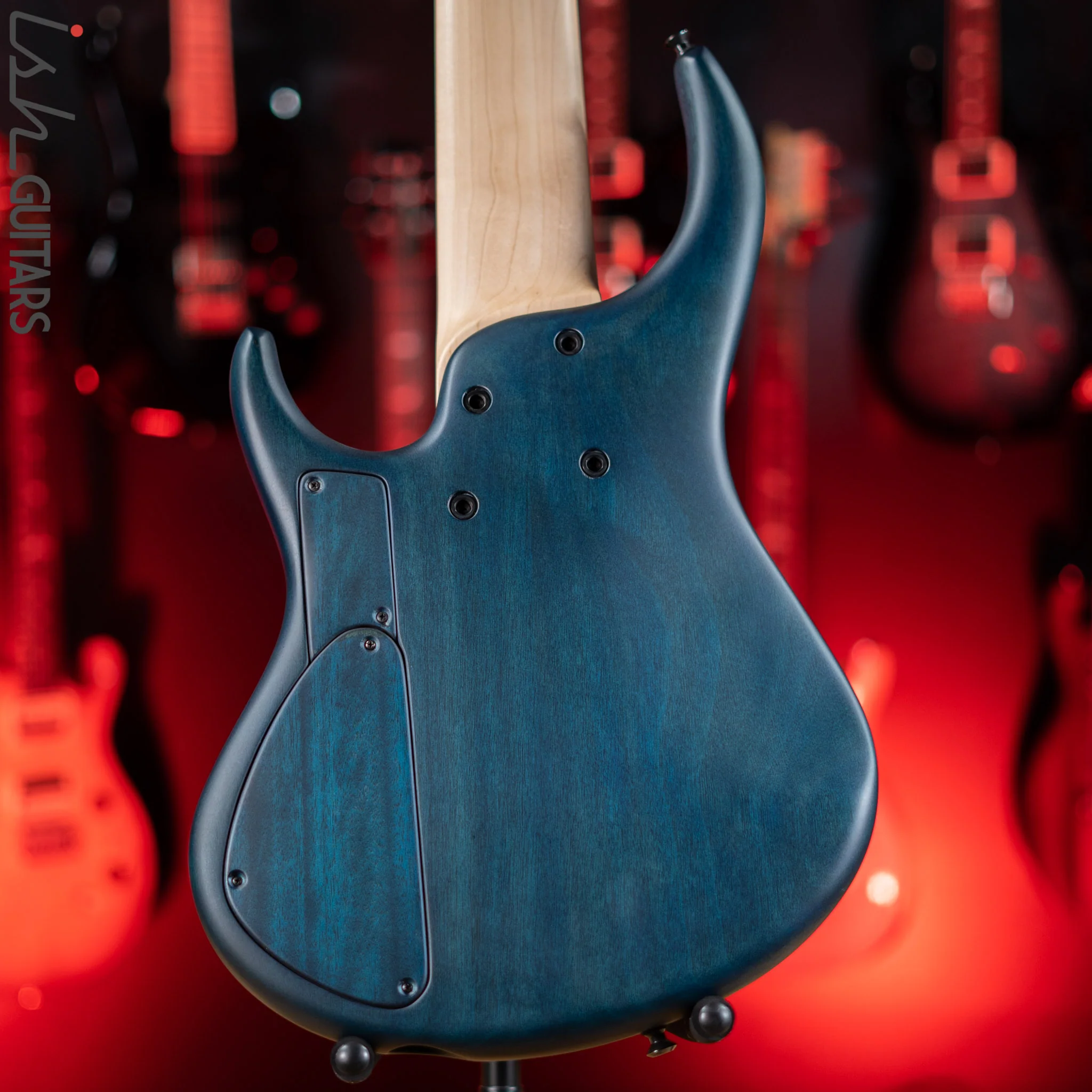 MTD 635-24 6-String Bass Quilt Maple Blue Burst Satin - Image 8