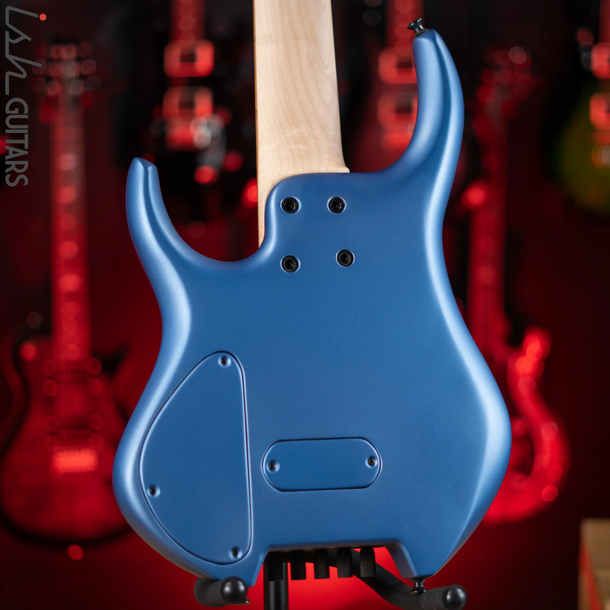 MTD H30D5-24 5-String Short Scale Headless Bass Lake Placid Blue Satin - Image 7