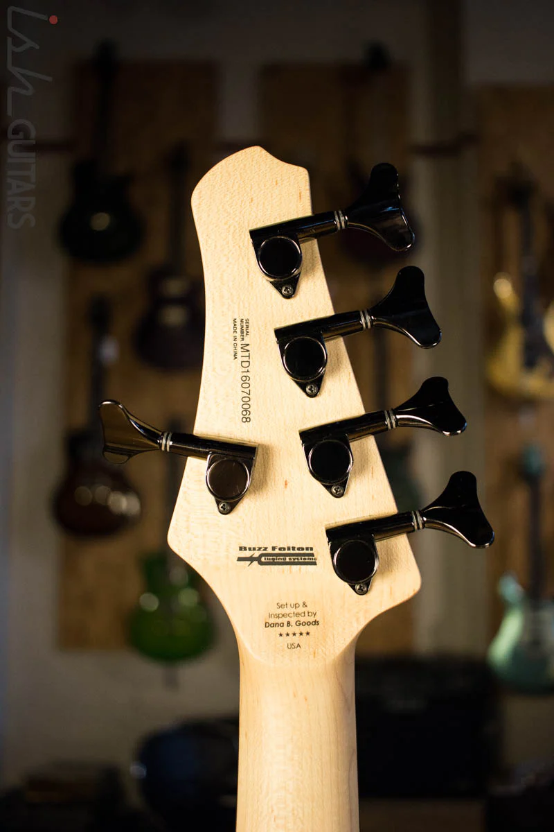 MTD Kingston Saratoga DLX Trans Black Burst 5 String - Image 9