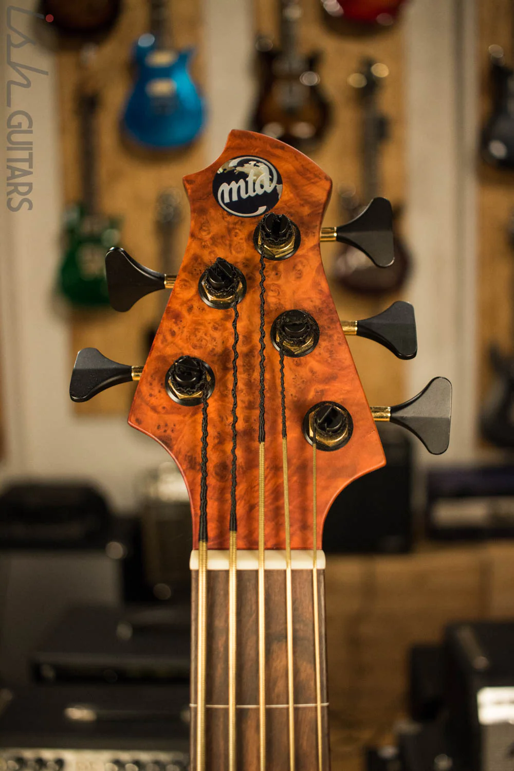 NAMM 2017 MTD 535 Marilyn 5 String Piezo Fretless Bass Guitar - Image 5