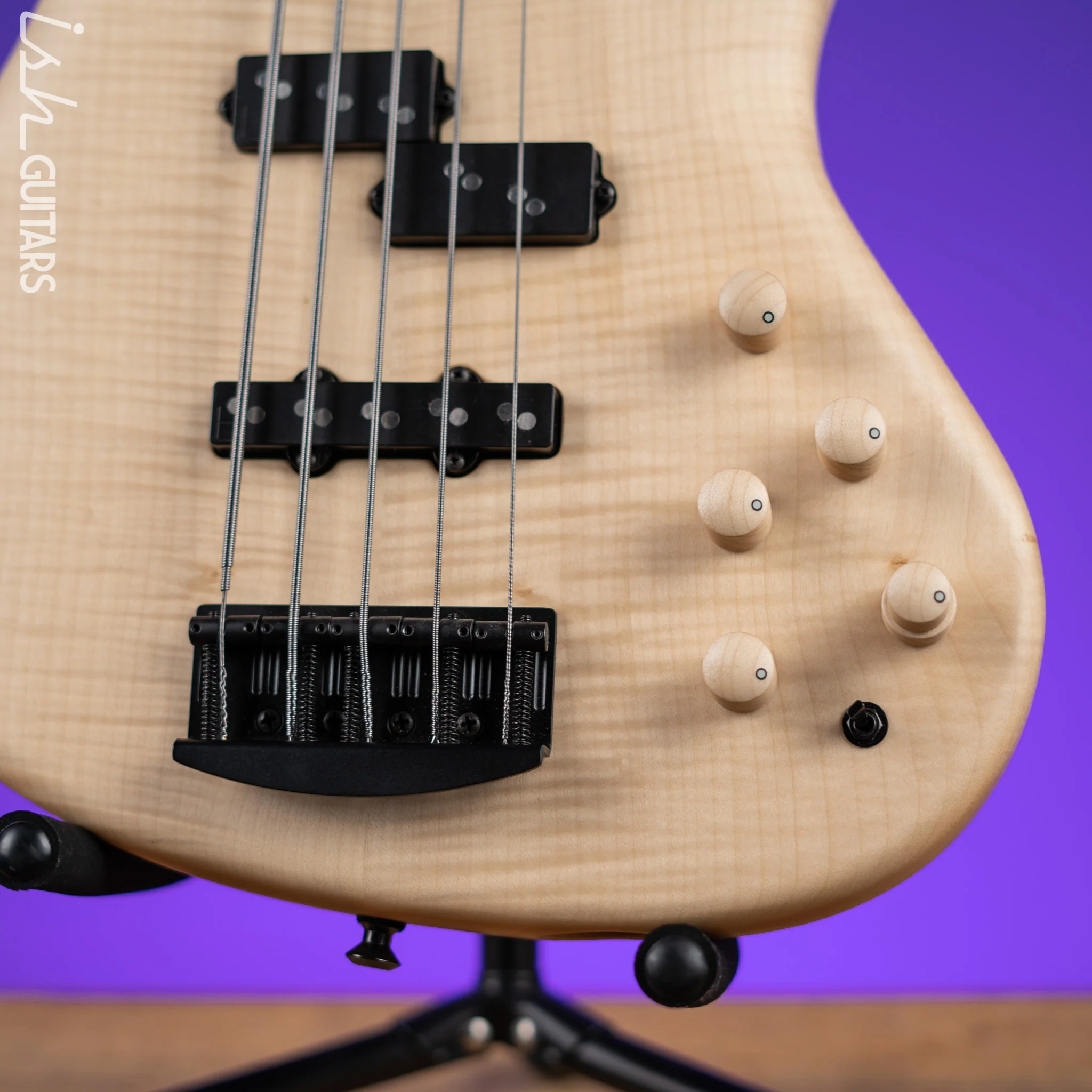 MTD Saratoga 5 34-21 Natural English Sycamore NAMM 2023 - Image 4