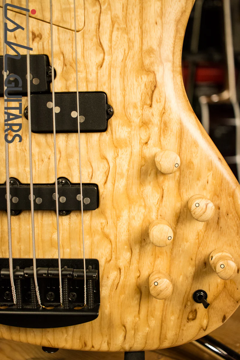 MTD Saratoga 5 String 2017 NAMM Bass Guitar Toma Ash - Image 4