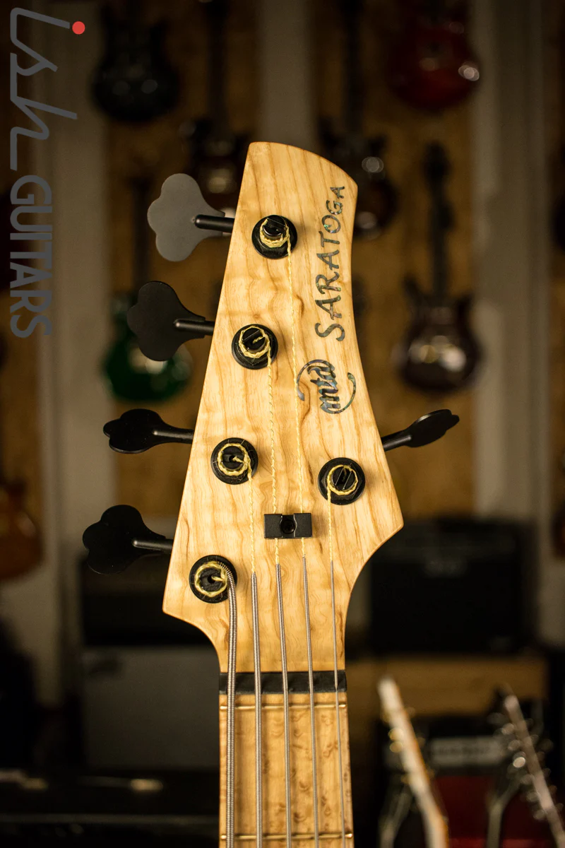 MTD Saratoga 5 String 2017 NAMM Bass Guitar Toma Ash - Image 5