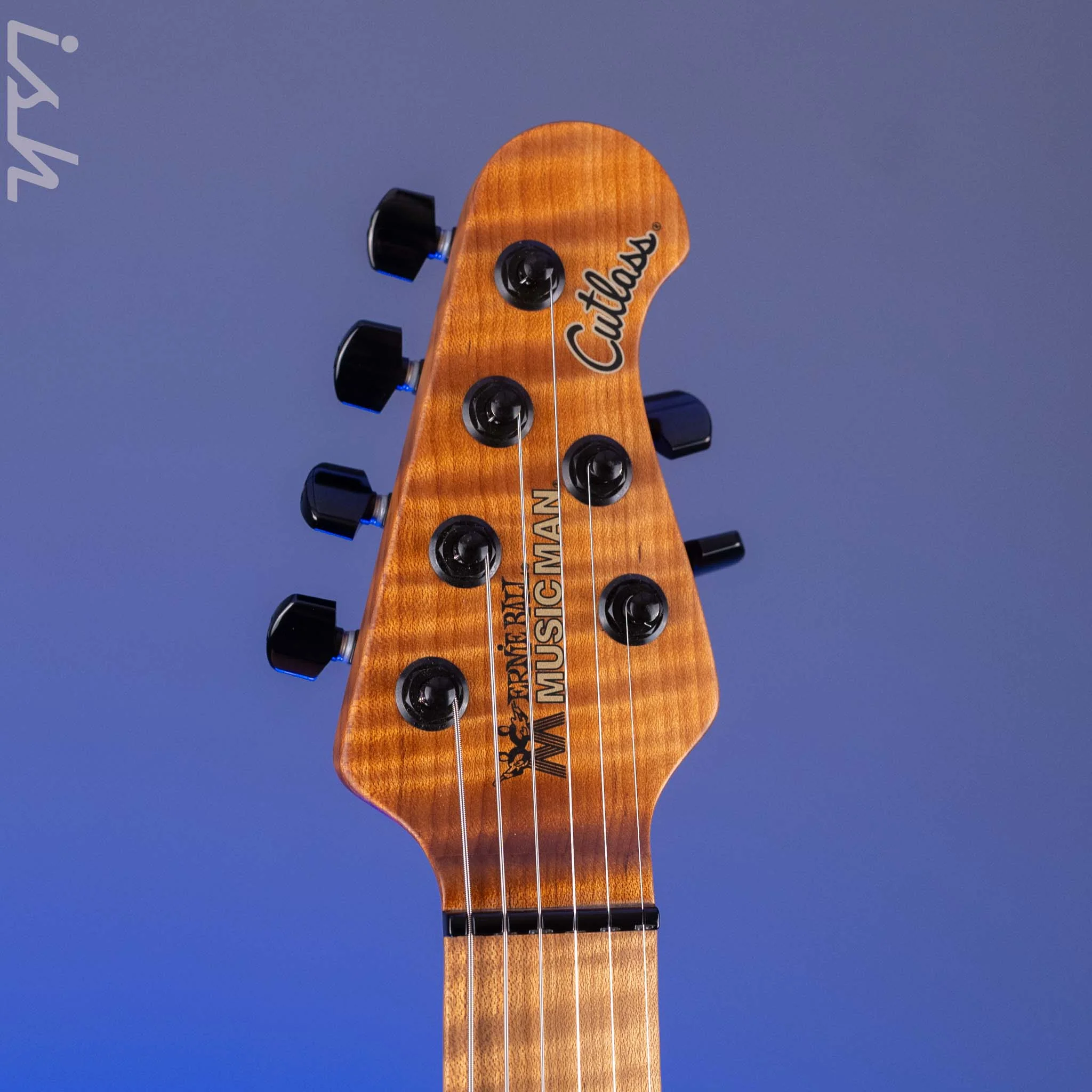 2022 Ernie Ball Music Man Cutlass HT SSS Raspberry Burst - Image 7