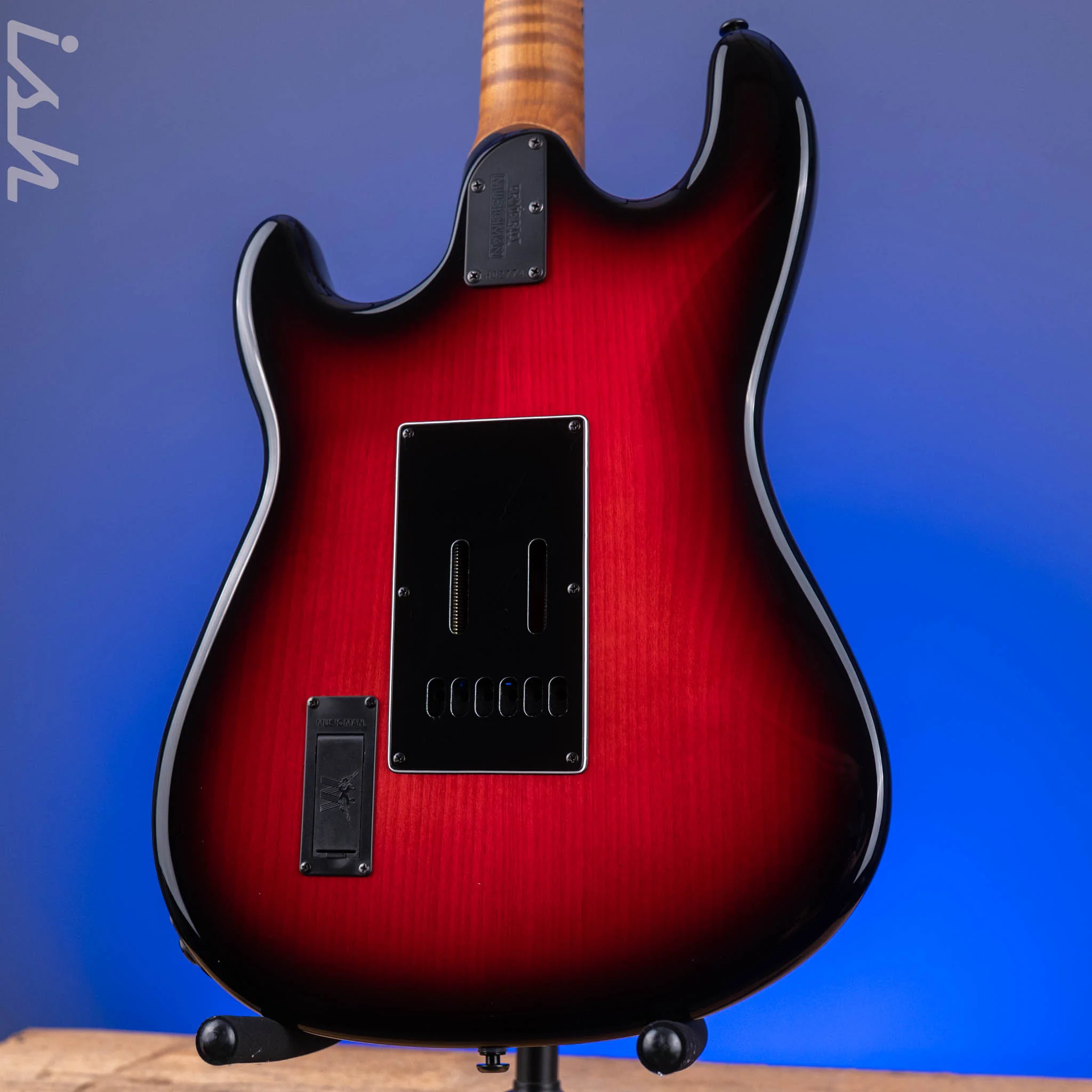 2022 Ernie Ball Music Man Cutlass HT SSS Raspberry Burst - Image 9