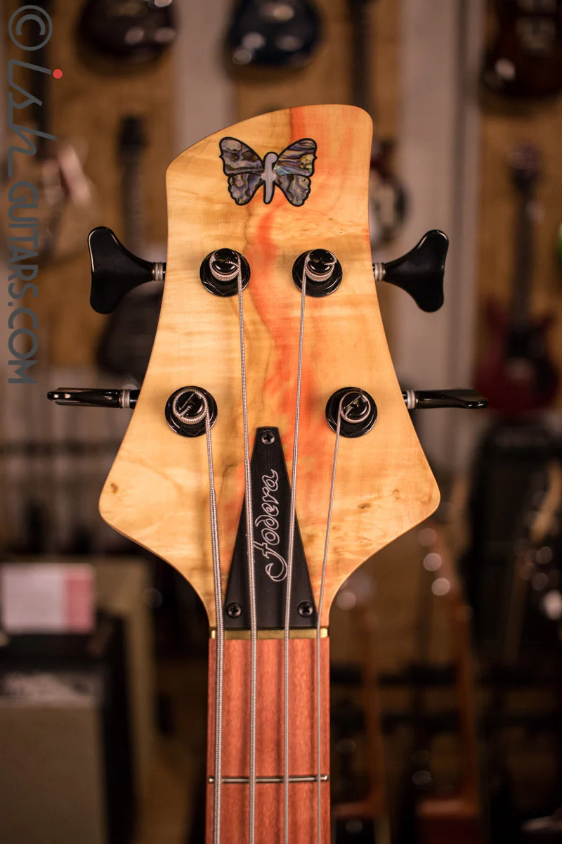 NAMM 2017 Fodera Japanese Maple Viceroy 4 Elite - Image 5