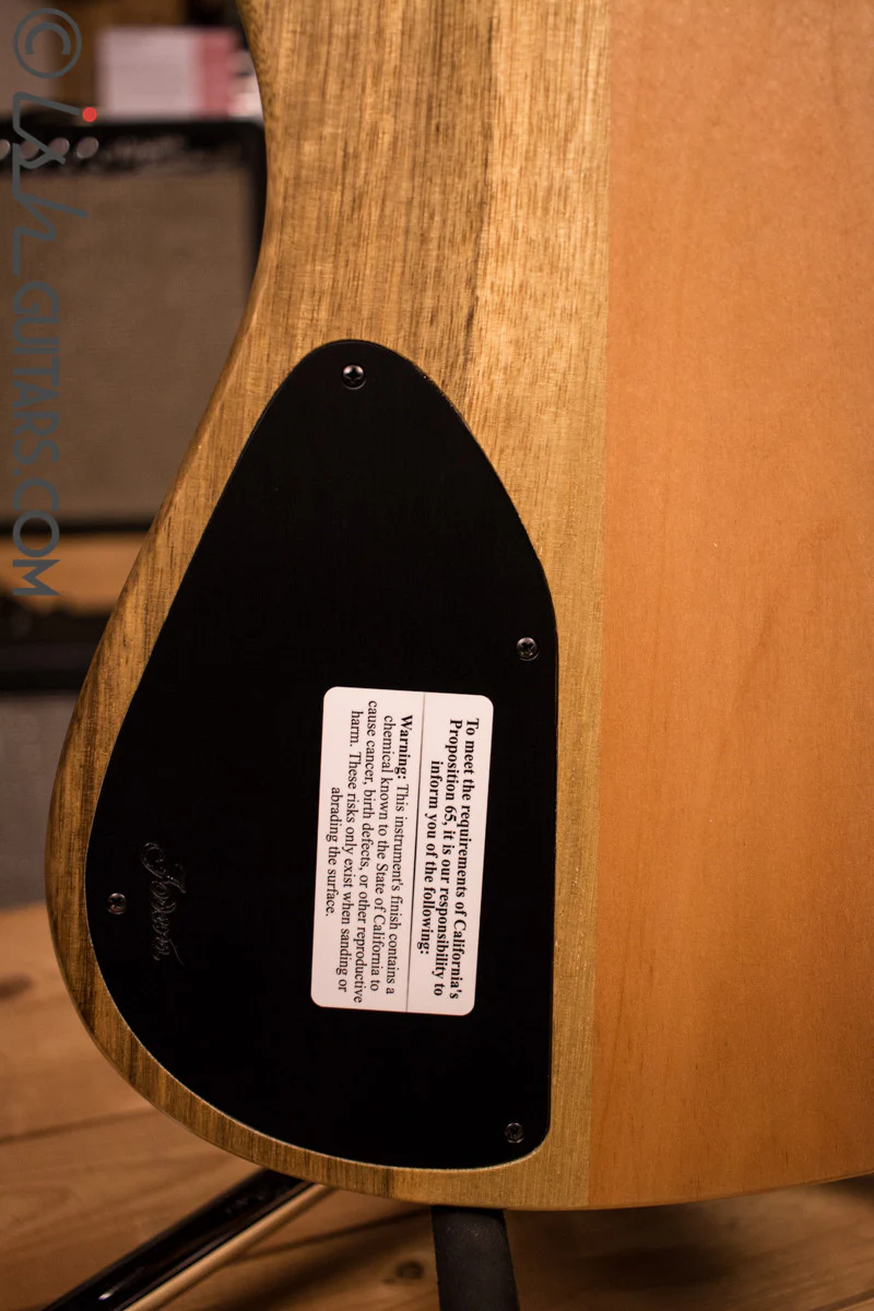 NAMM 2017 Fodera Macassar Ebony Emperor II 5 Elite - Image 10
