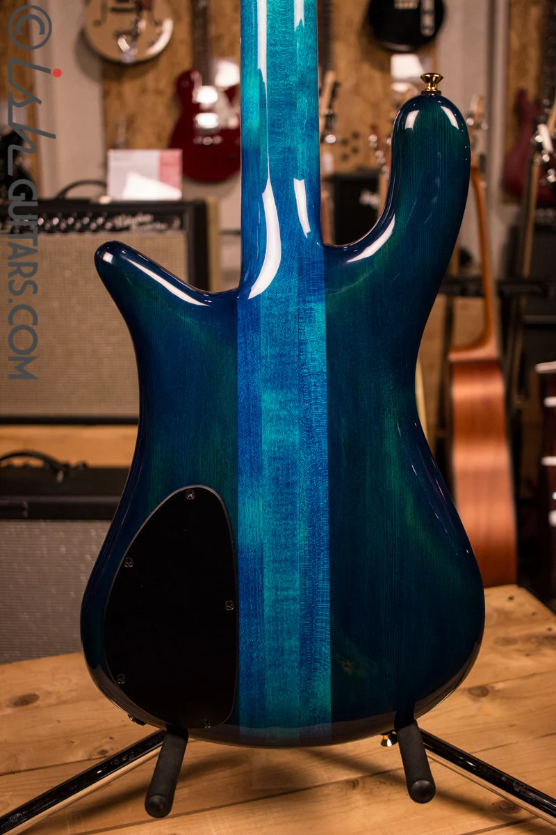 NAMM Spector NS-2 Bahama Blue Gloss Bass Guitar - Image 7