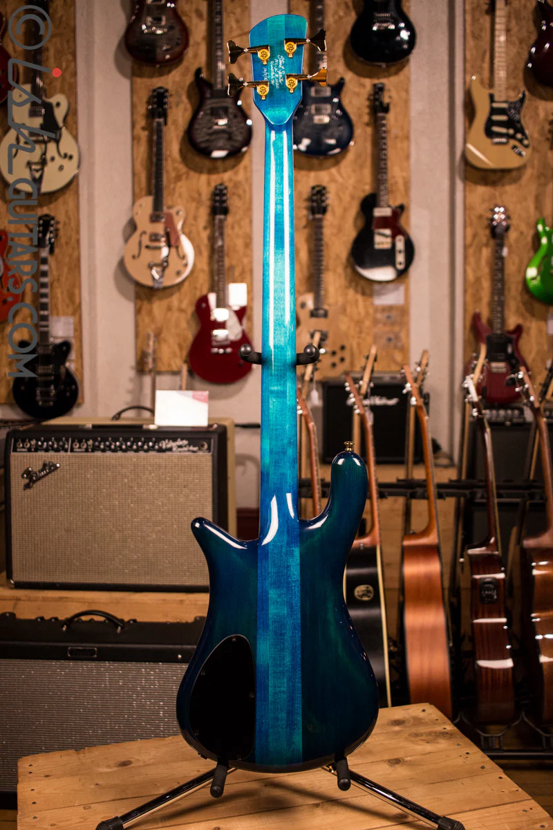 NAMM Spector NS-2 Bahama Blue Gloss Bass Guitar - Image 8