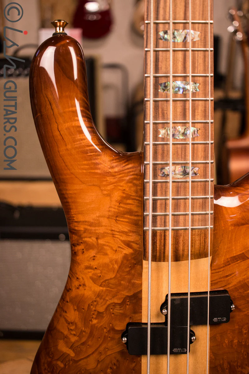 NAMM Spector NS-2 Solid Water Cured Redwood 7.4 Pounds - Image 3