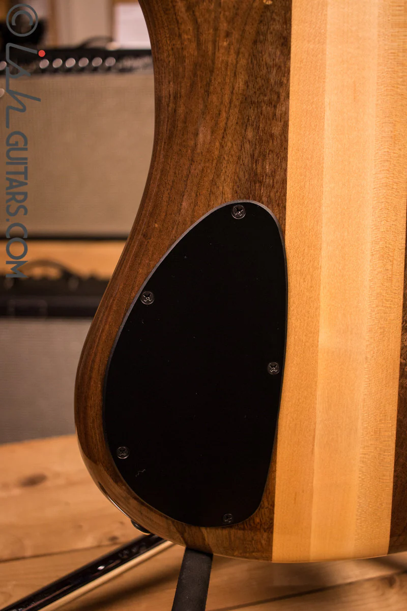 NAMM Spector NS-2 Water Cured Redwood Gloss Bass Guitar - Image 10