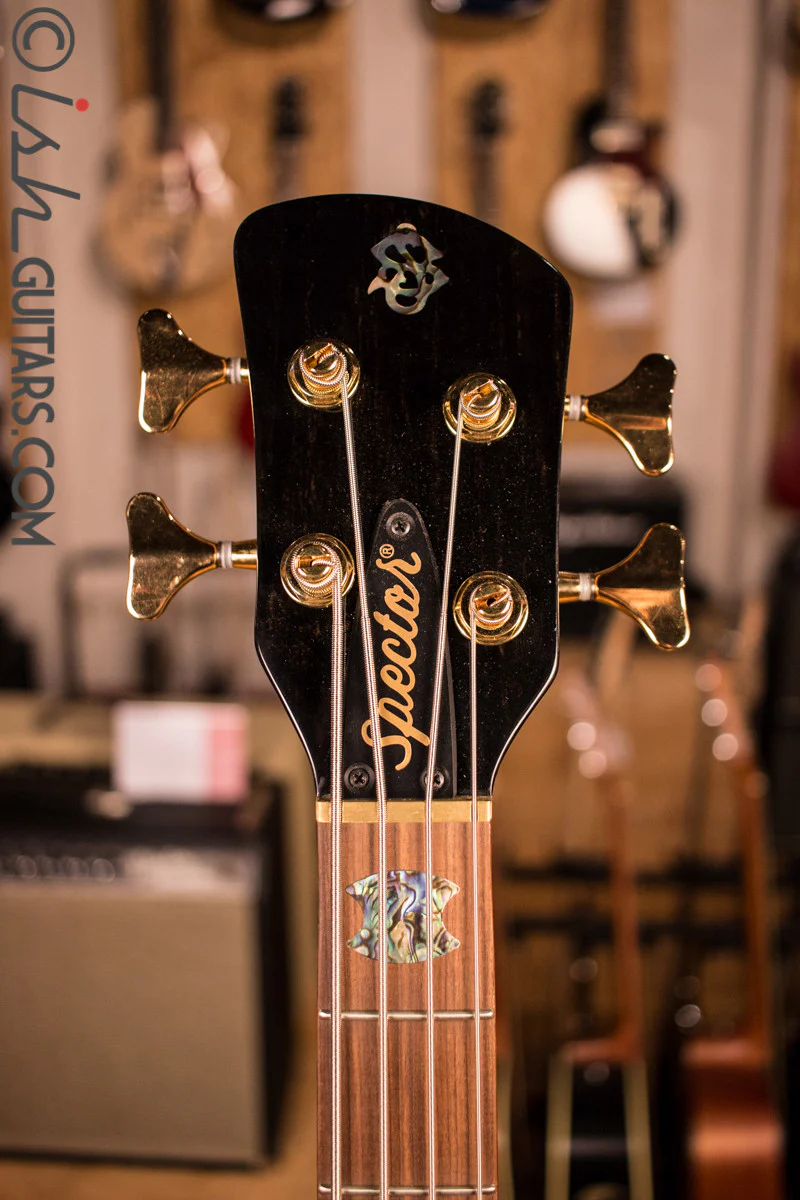 NAMM Spector NS-2 Water Cured Redwood Gloss Bass Guitar - Image 6