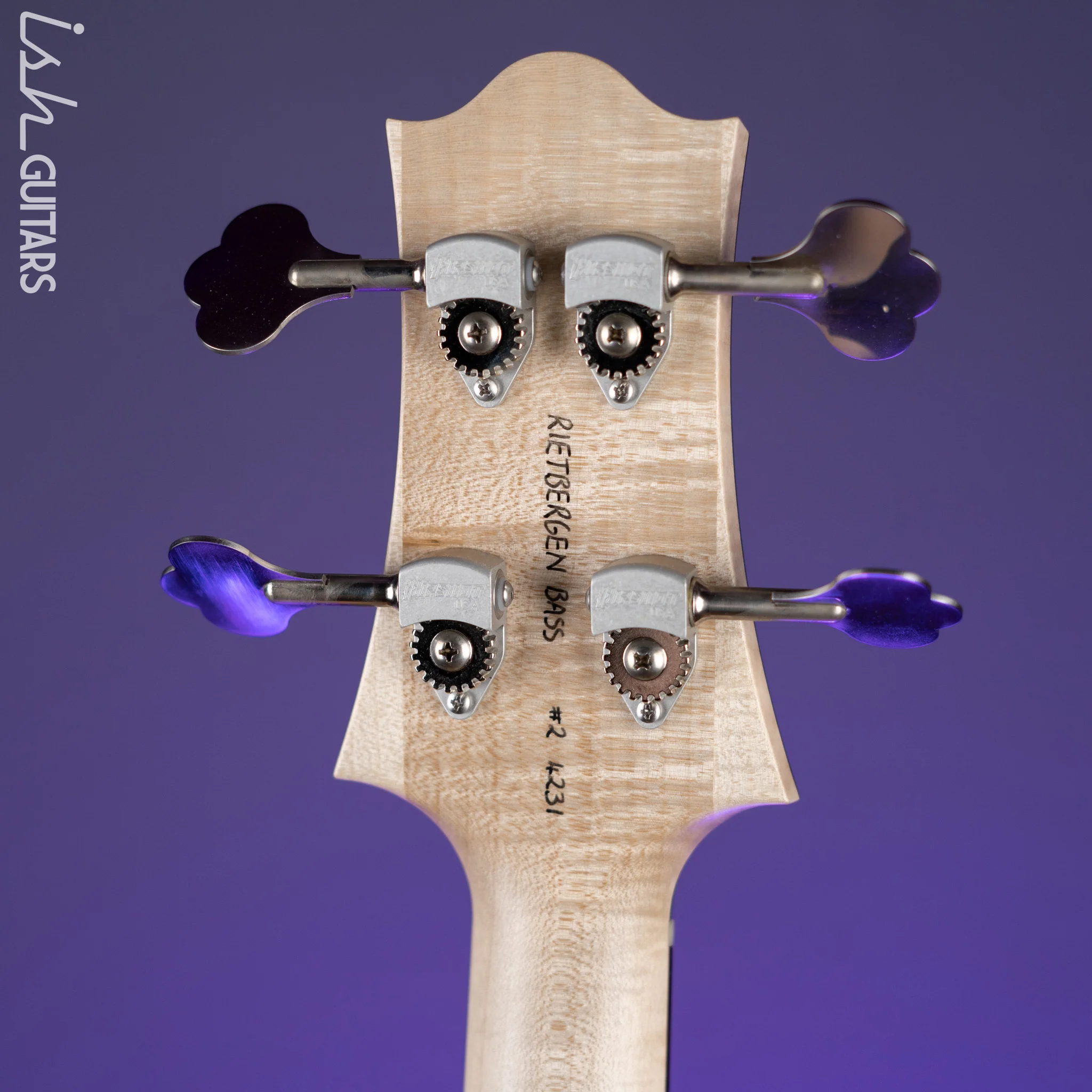 Nik Huber Rietbergen 4-String Bass Turquoise Green - Image 10