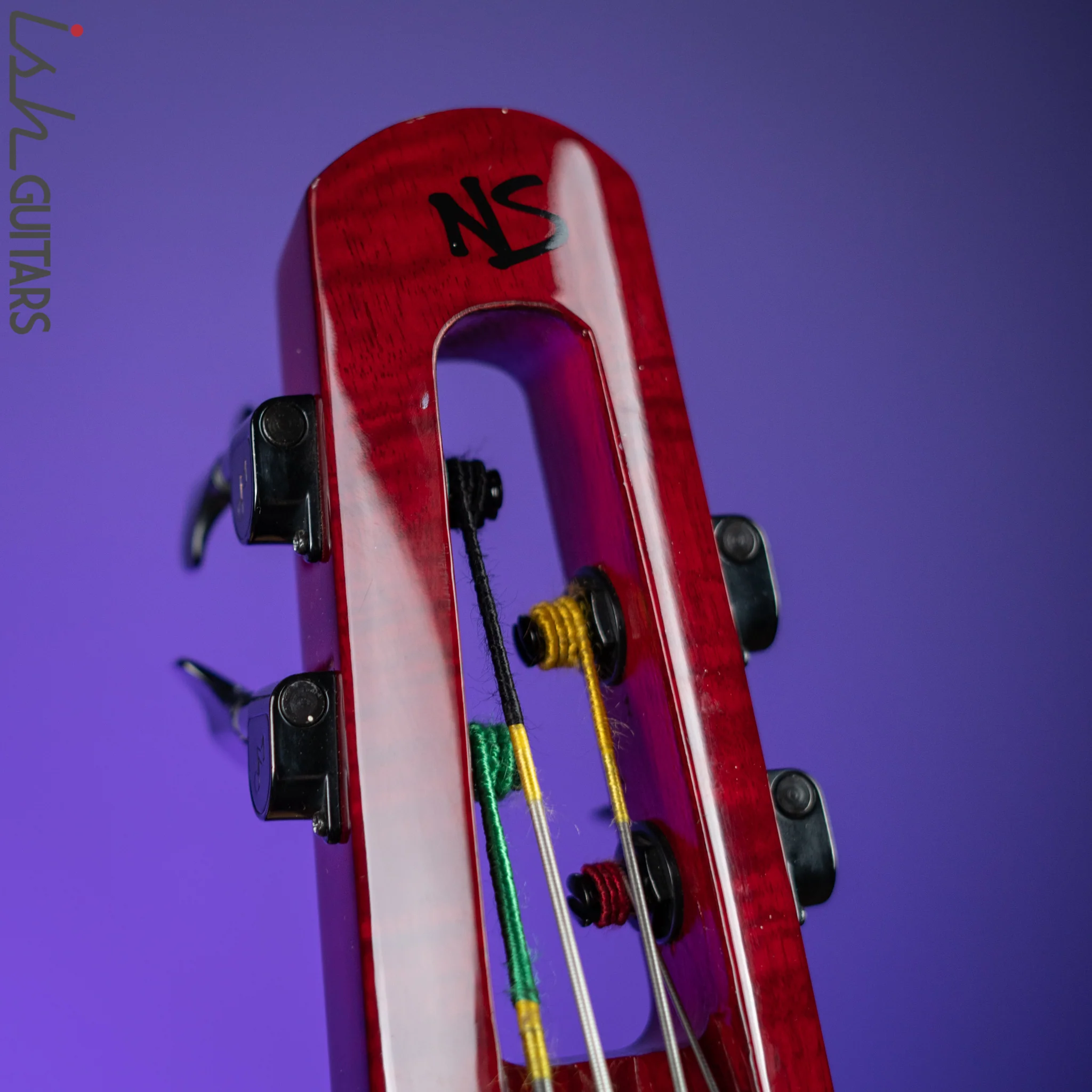 NS Design Wav 4 Electric Upright Bass Cherry - Image 11