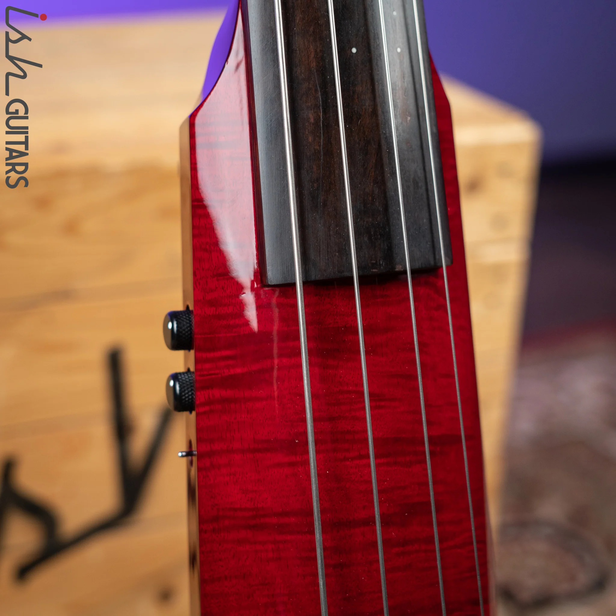 NS Design Wav 4 Electric Upright Bass Cherry - Image 3