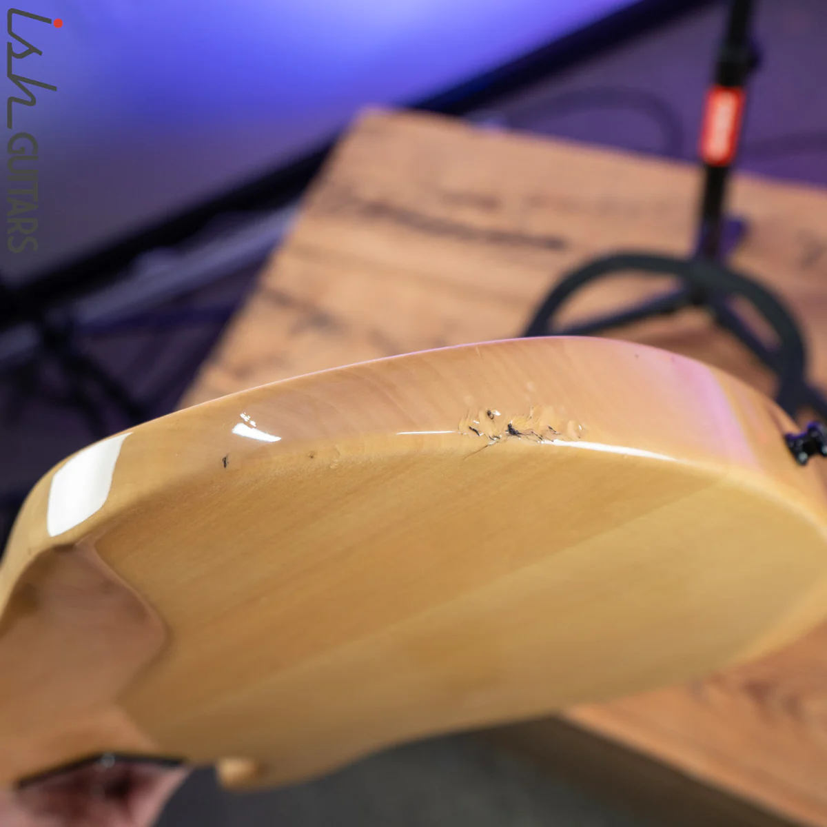 OLP 5 String Bass Natural - Image 10