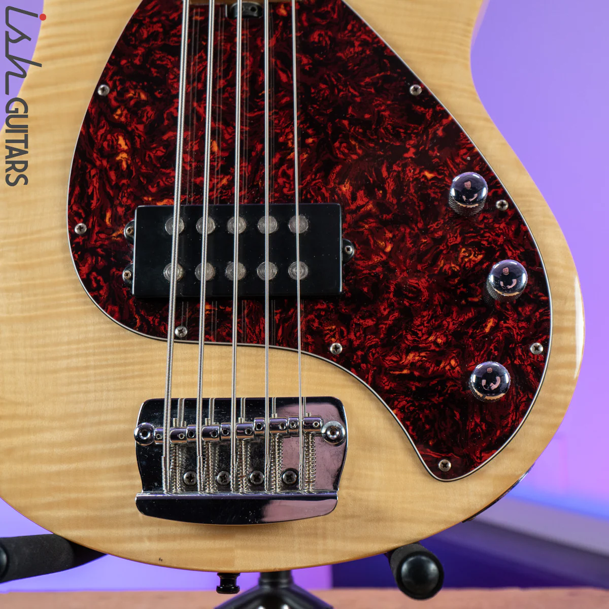 OLP 5 String Bass Natural - Image 4
