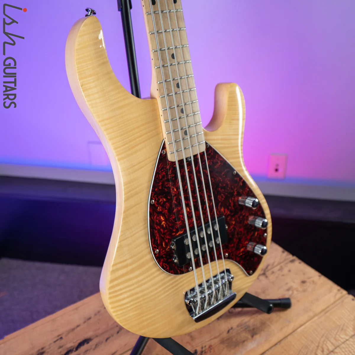 OLP 5 String Bass Natural - Image 5