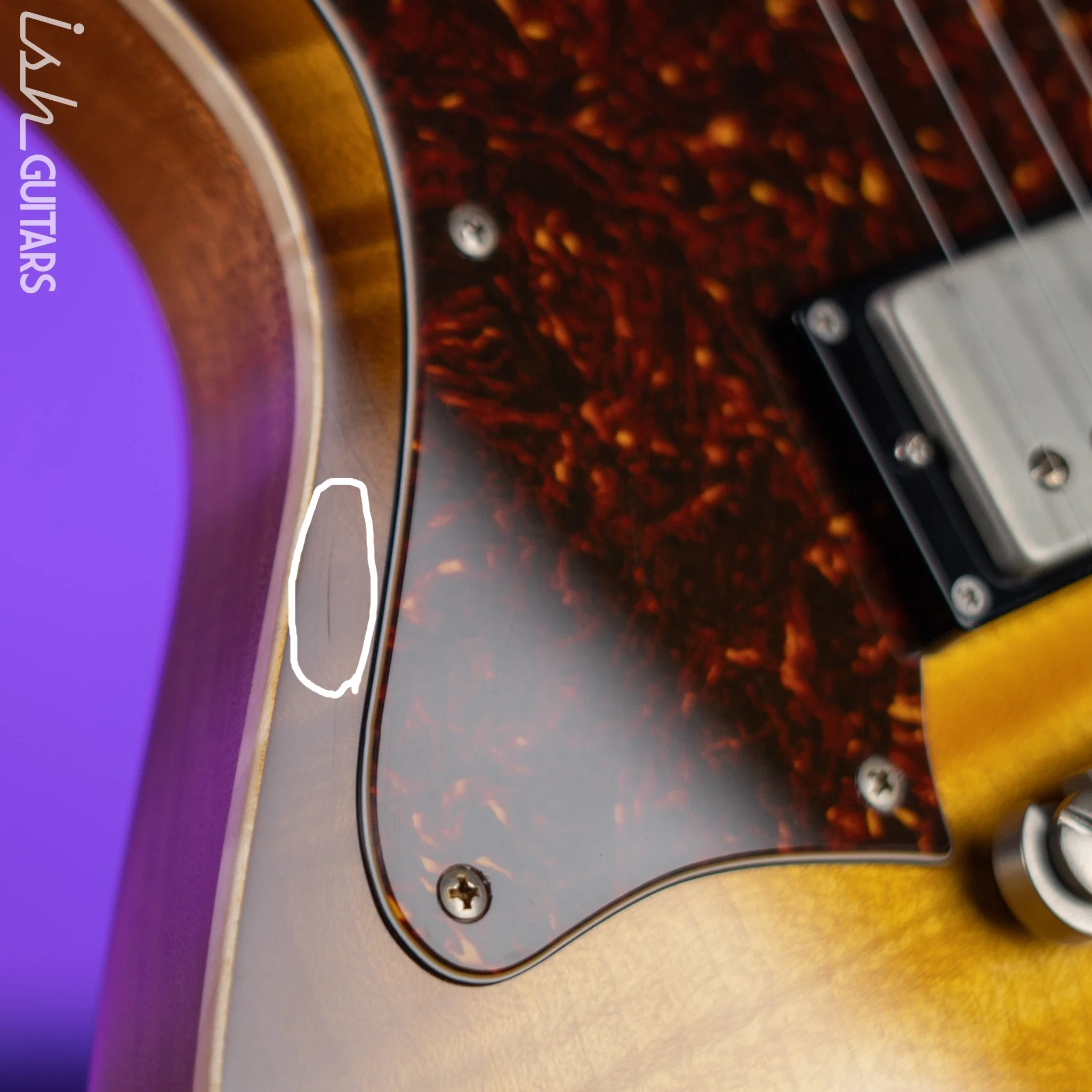 Patrick James Eggle Macon Special Lefty Tobacco Burst - Image 9