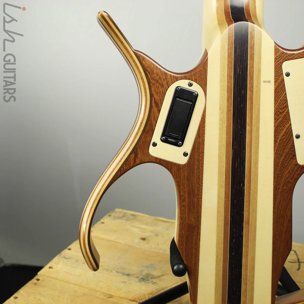Paul Lairat Stega 6 Headless Figured Maple Fretboard Bass Guitar - Image 10