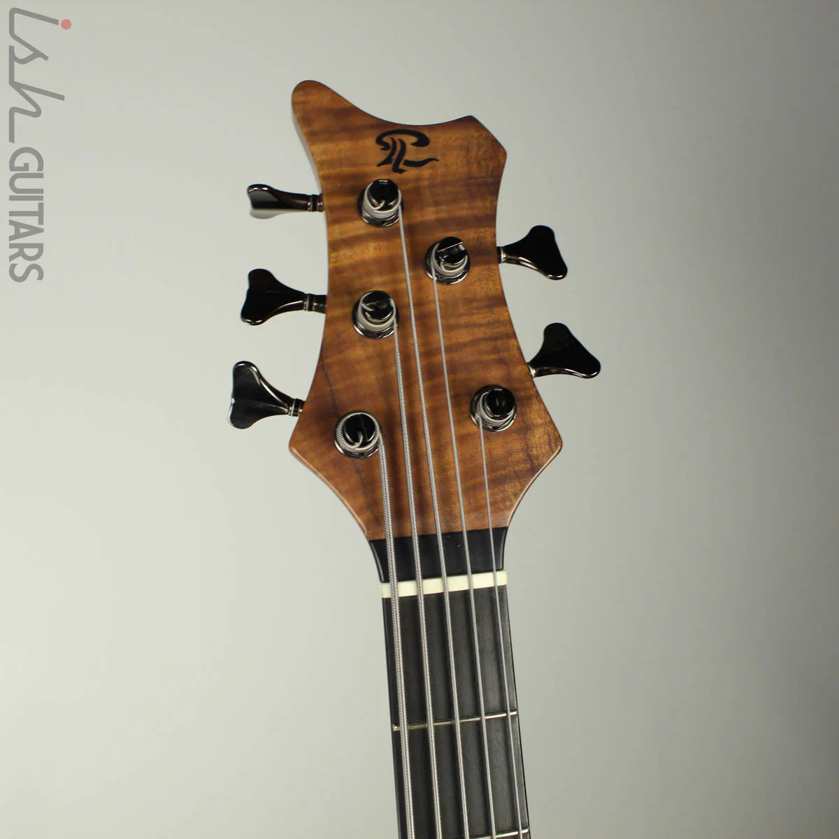 Paul Lairat Stega Luxe 5 String Koa Bass Guitar - Image 5