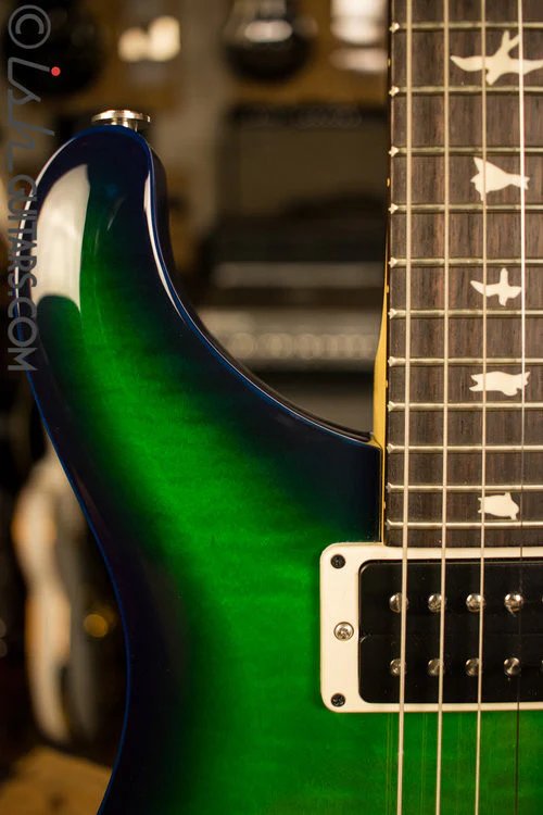Paul Reed Smith CE24 Custom Color Blue Green Burst - Image 3