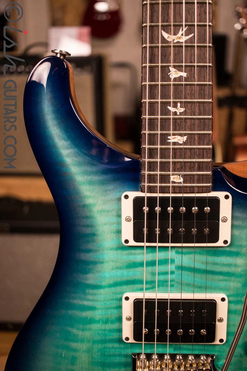 Paul Reed Smith Custom 24 Custom Color "Trippy Aqua Burst" - Image 3