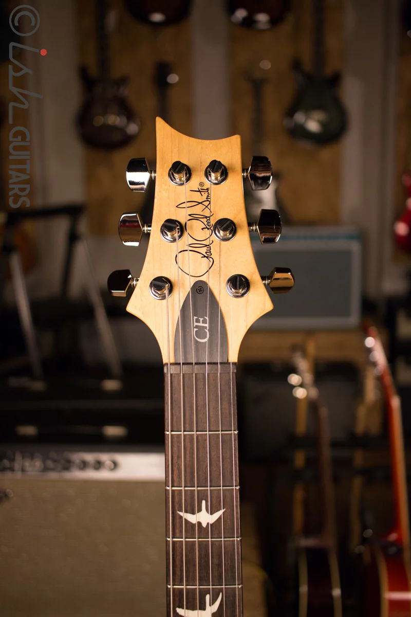Paul Reed Smith PRS CE24 Custom Color Aqua Smokewrap Burst - Image 5